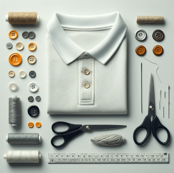 How to Re-Sew Buttons on a Golf Polo
