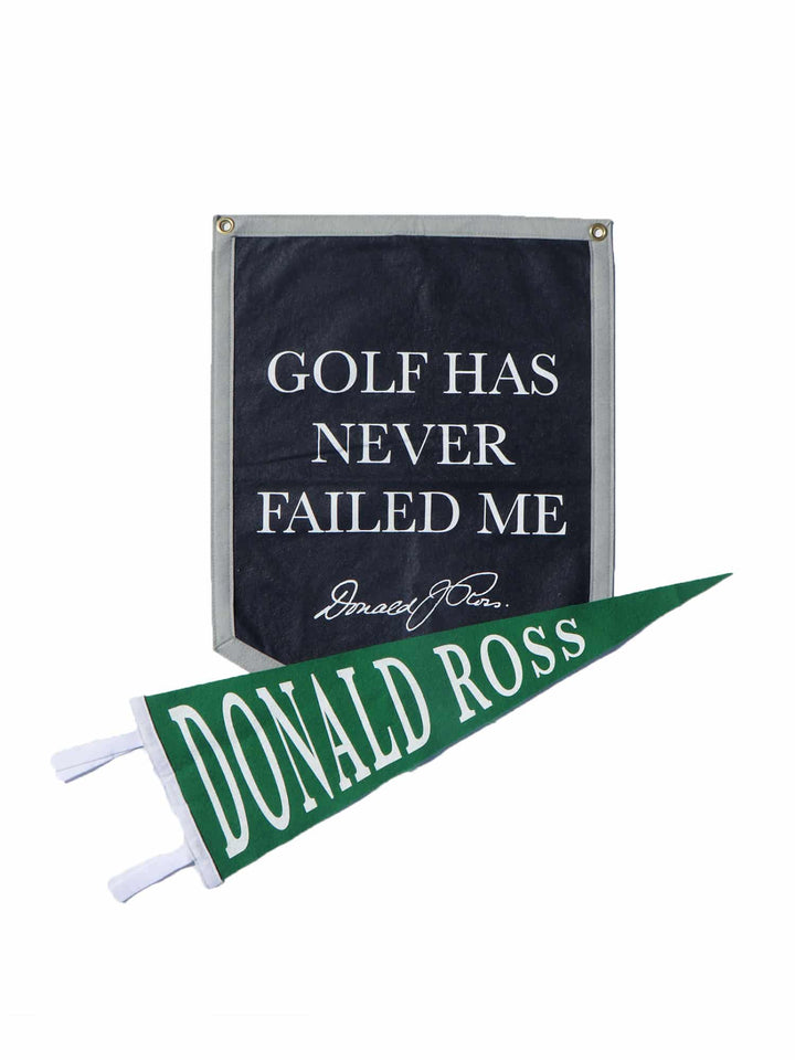 Donald Ross 150th Pennant & Camp Flag