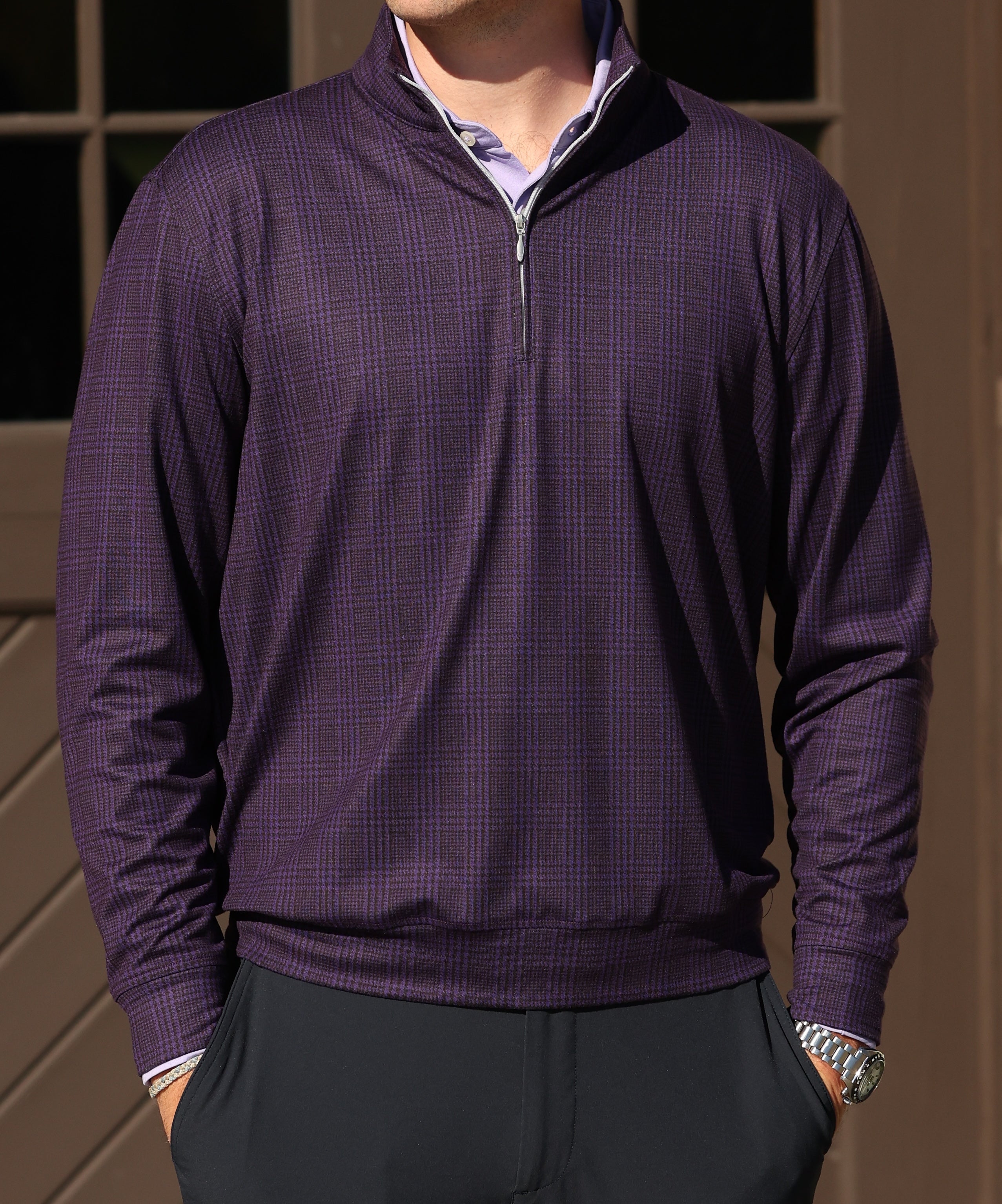 Houndstooth Year Rounder - Classic Fit