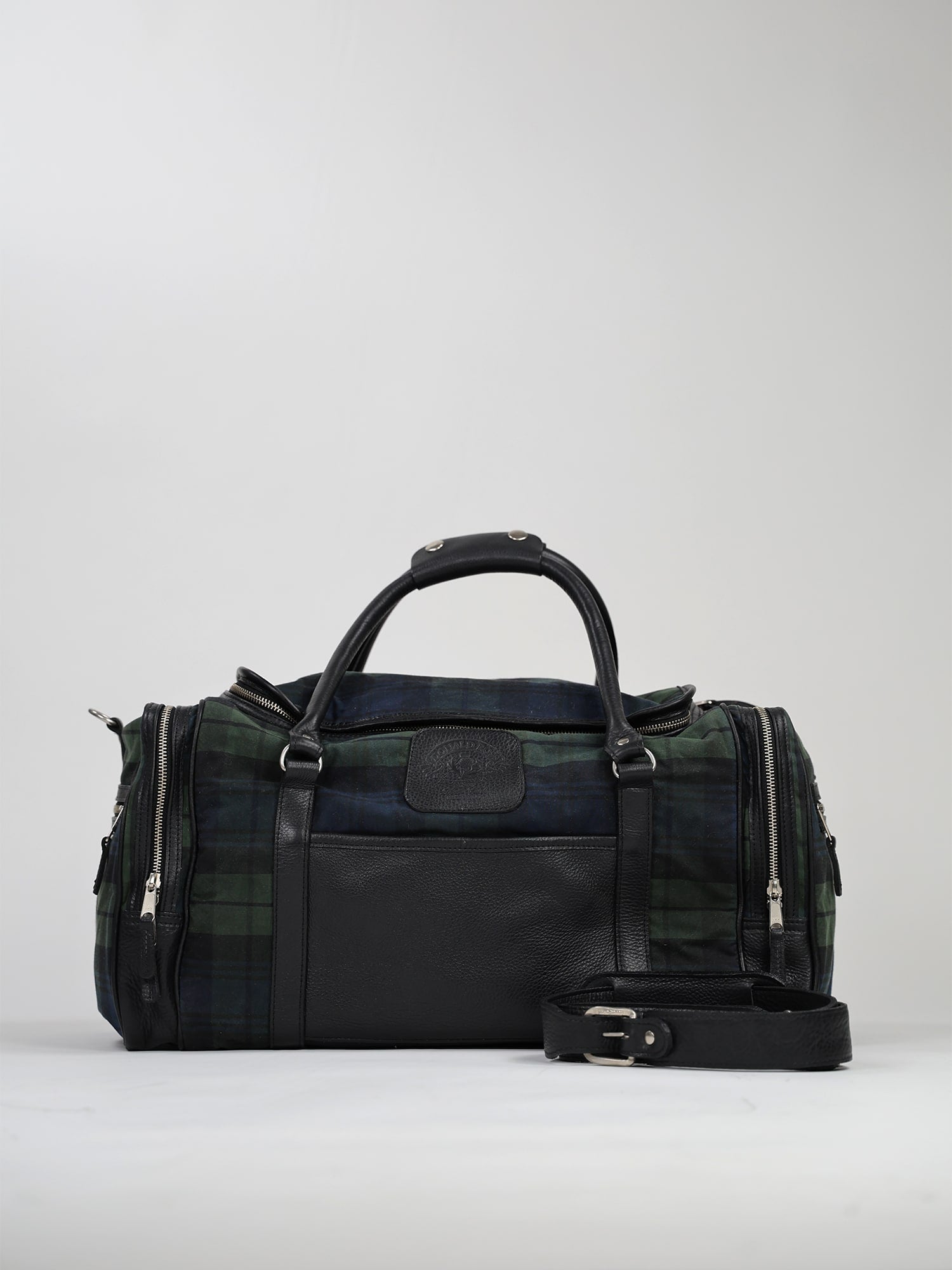 Donald Ross Black Watch Duffel Bag - Donald Ross Black Watch Duffel Bag -