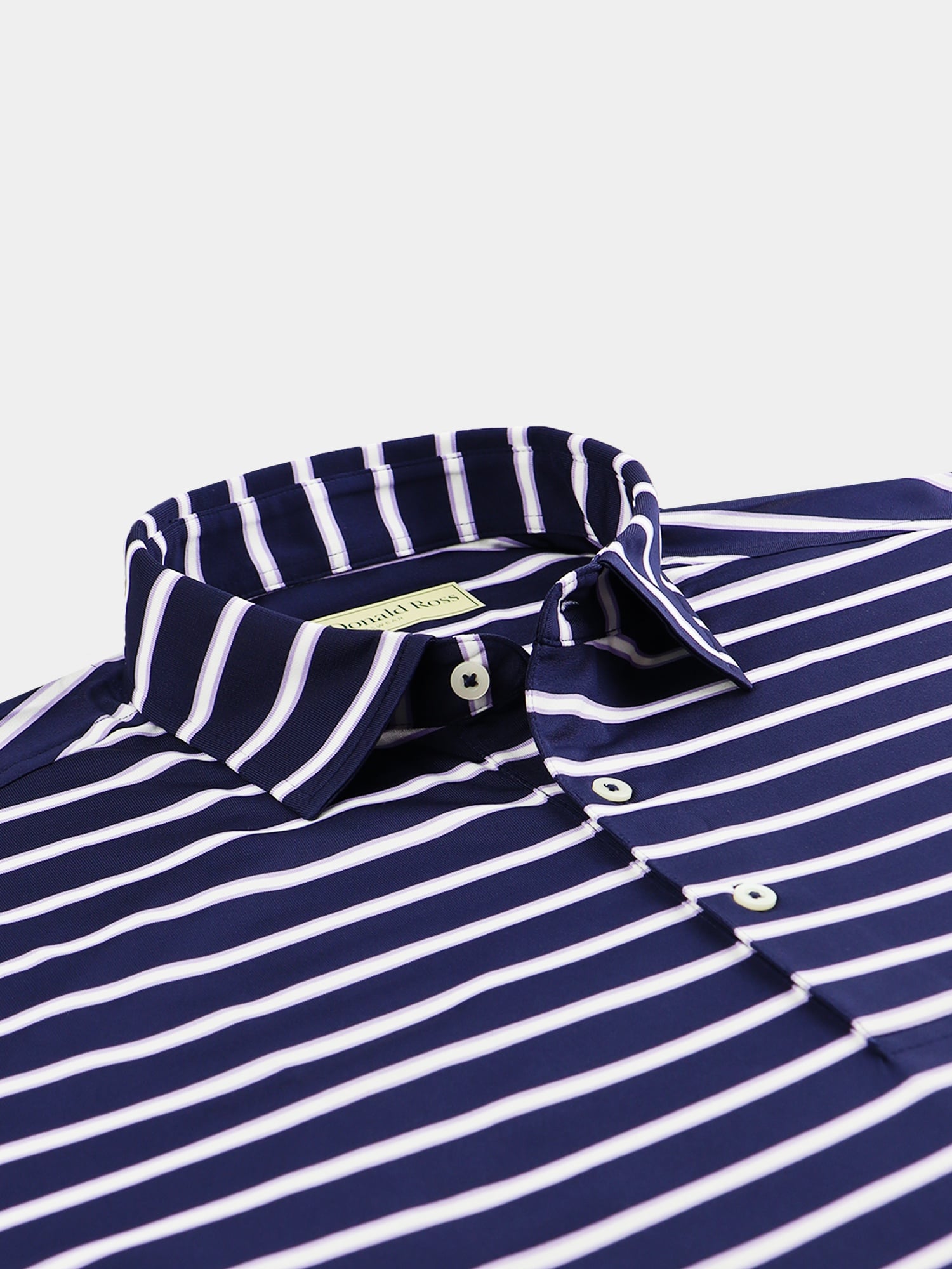 Memphis Stripe Jersey - Navy/Cream/Juniper DR033A-121-400