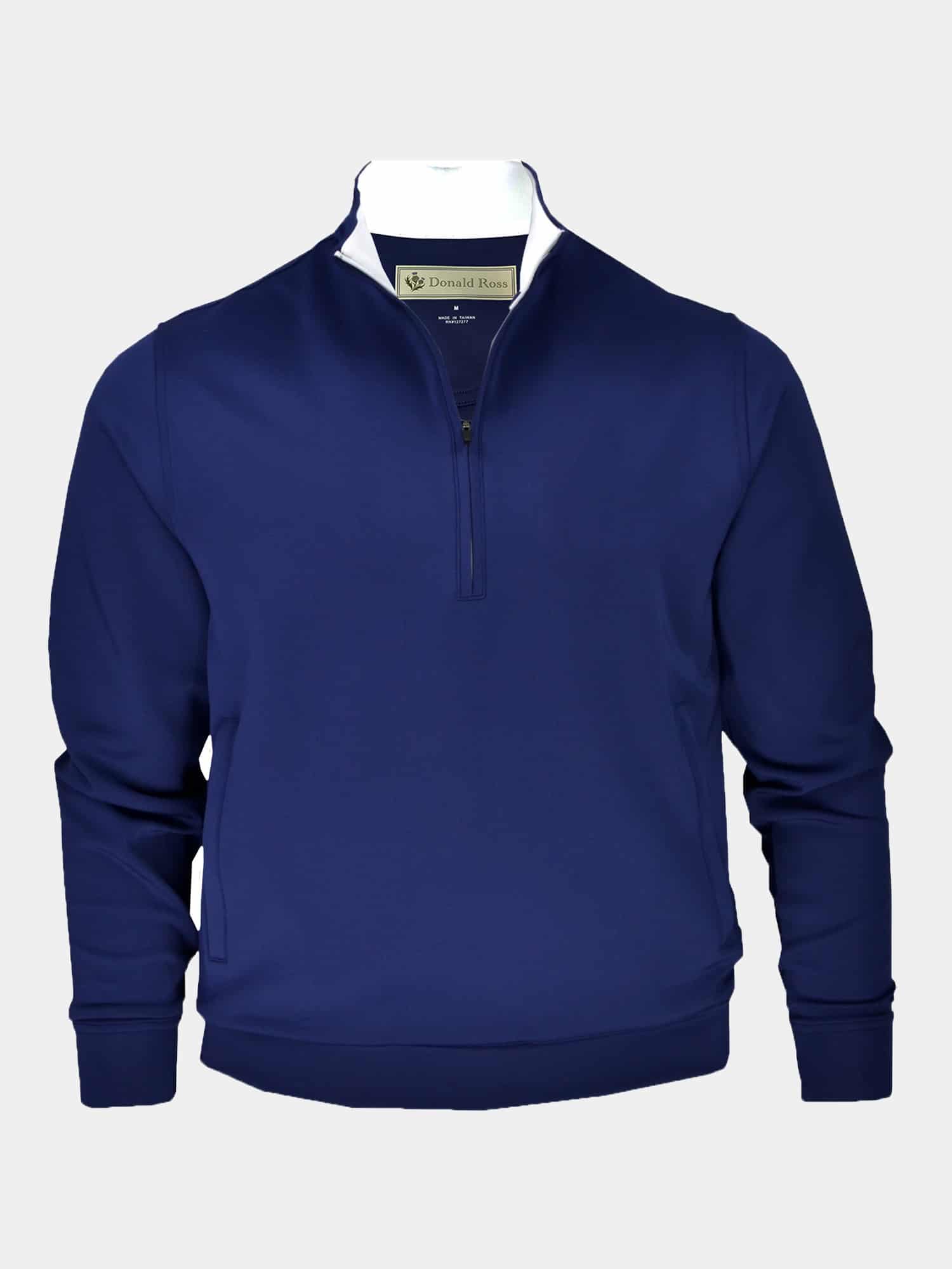 The Original Links Pullover - Navy DR296LS-MSP-400_FV