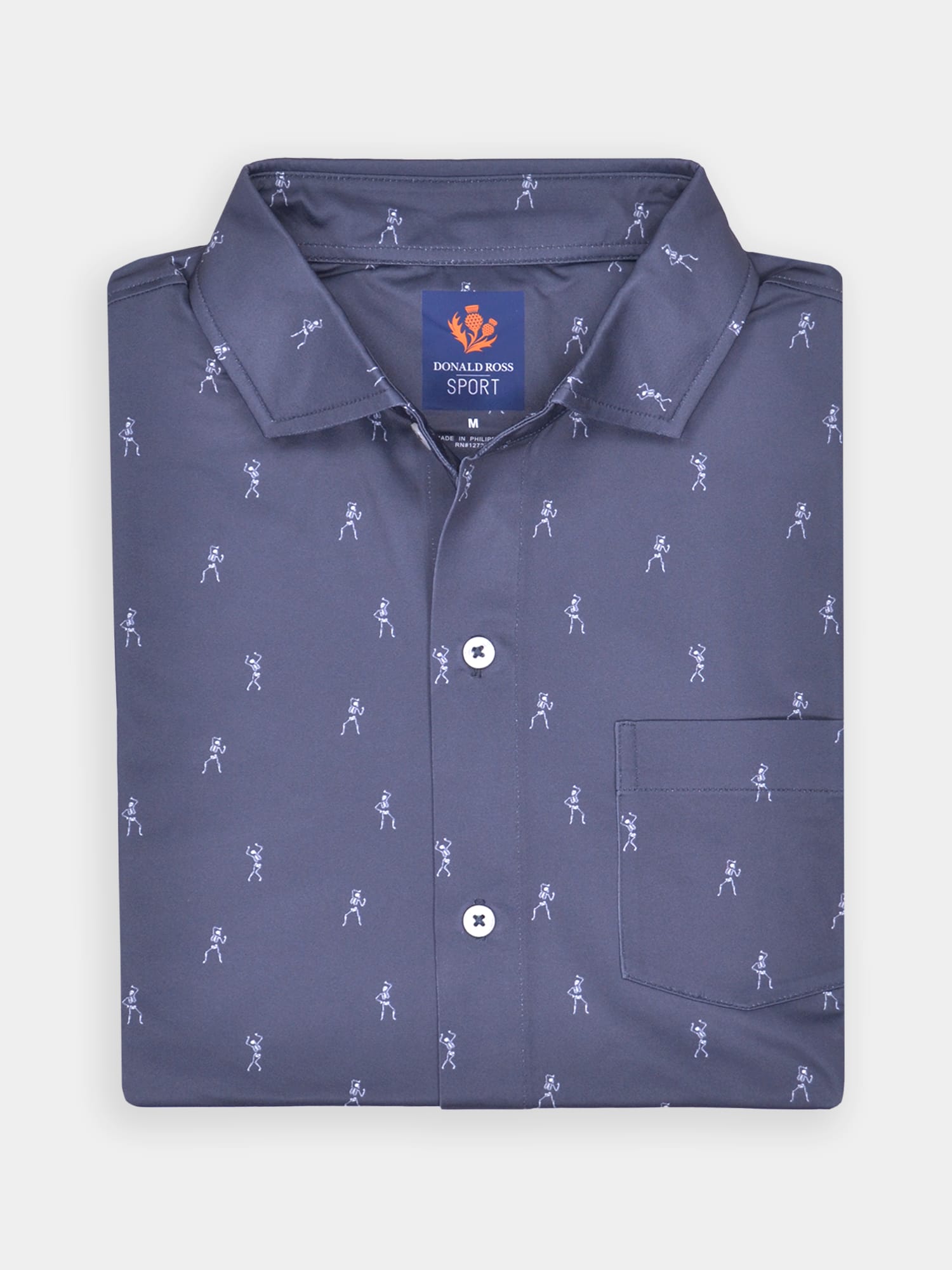 Donald Ross The Skeleton Button Up Jersey Donald Ross The Skeleton Button Up Jersey