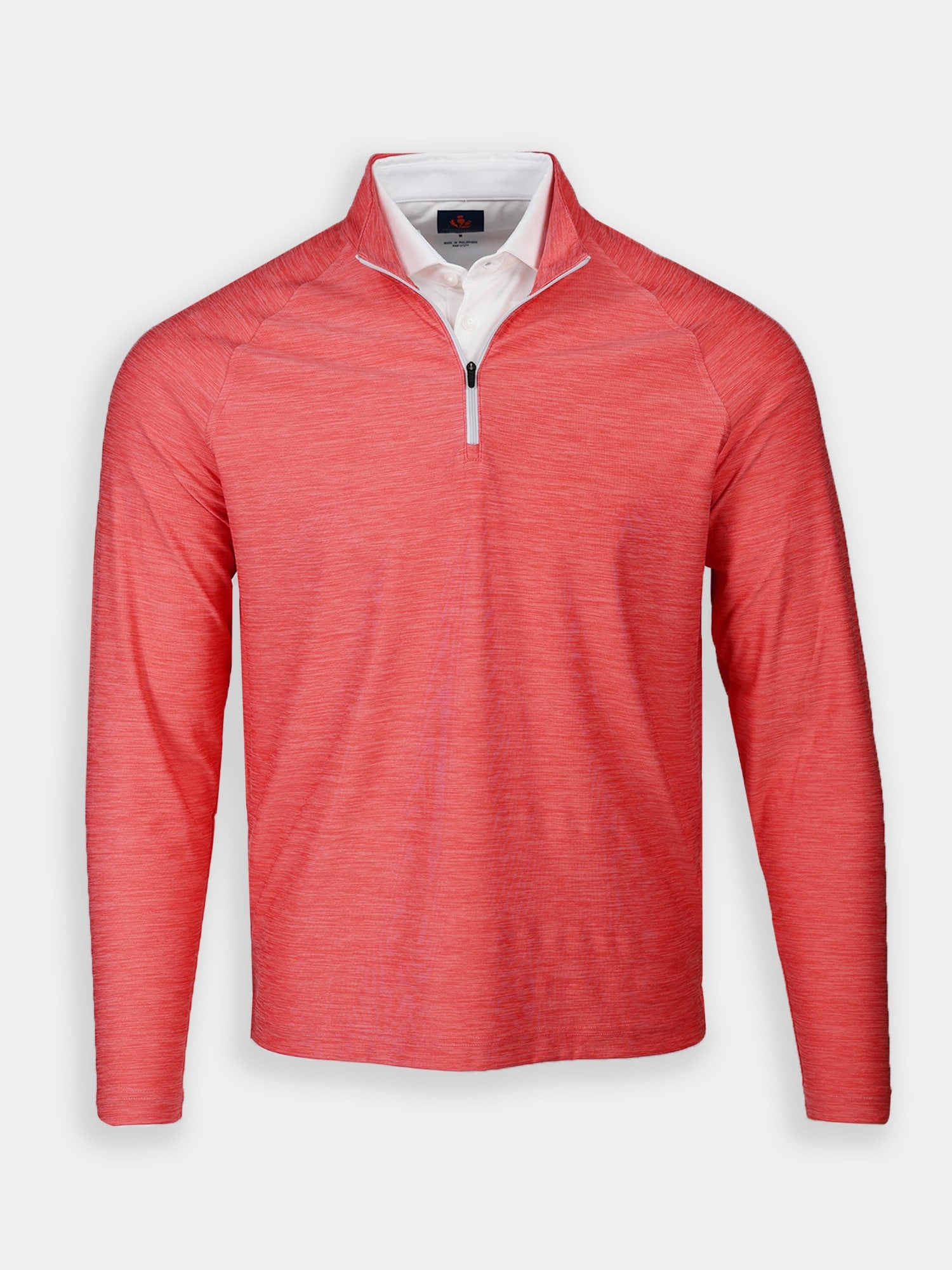 quarter zip over dress shirt Men's Performance Pullover (Business Casual Stretch 1/4 Zip) Wyatt Quarter Zip Ultra Light