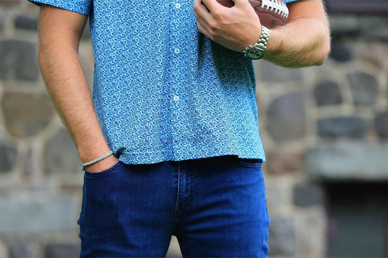 The Short Sleeve Button Down - Fall Golf Style