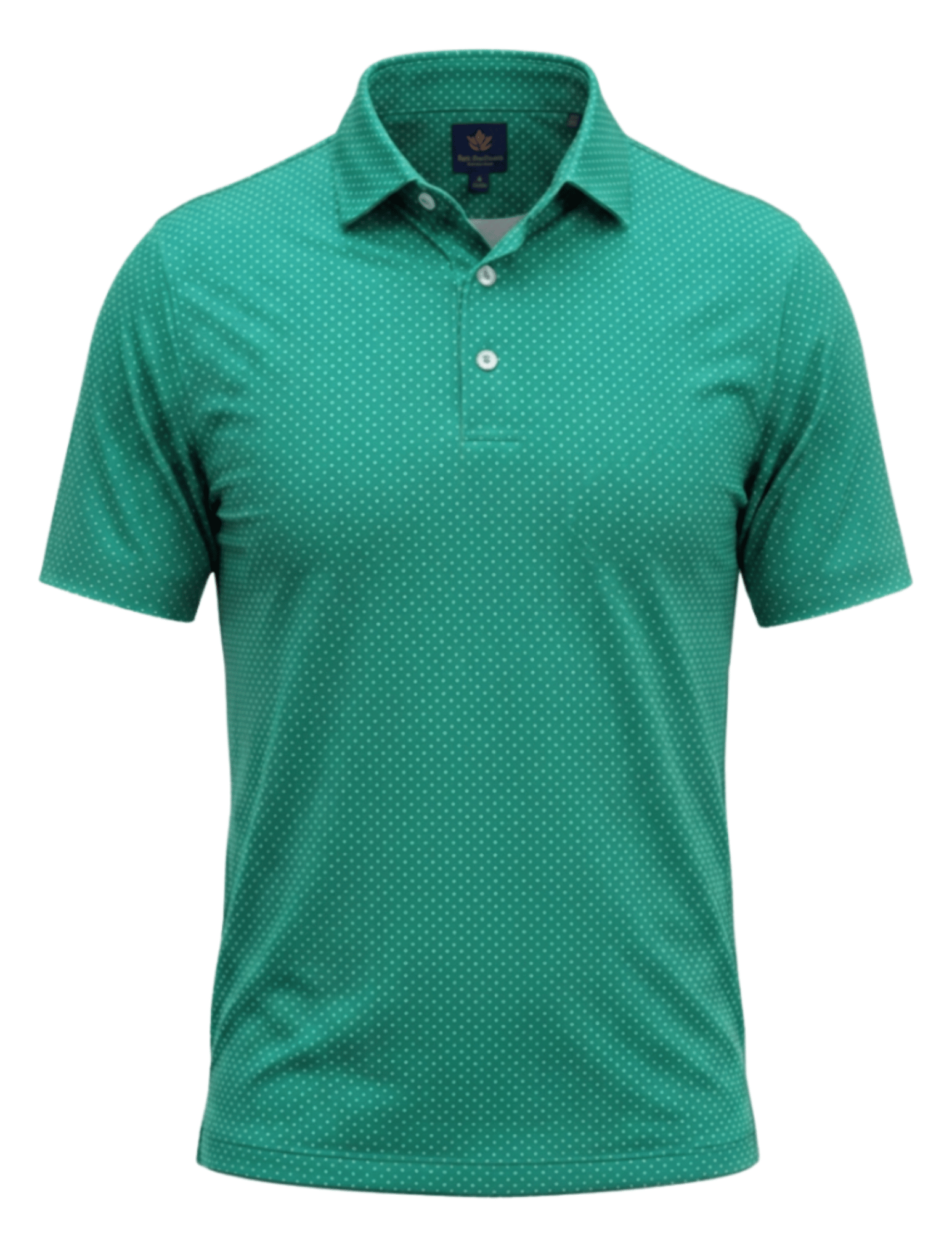 Core Polka Dot Print Polo - Sport Fit