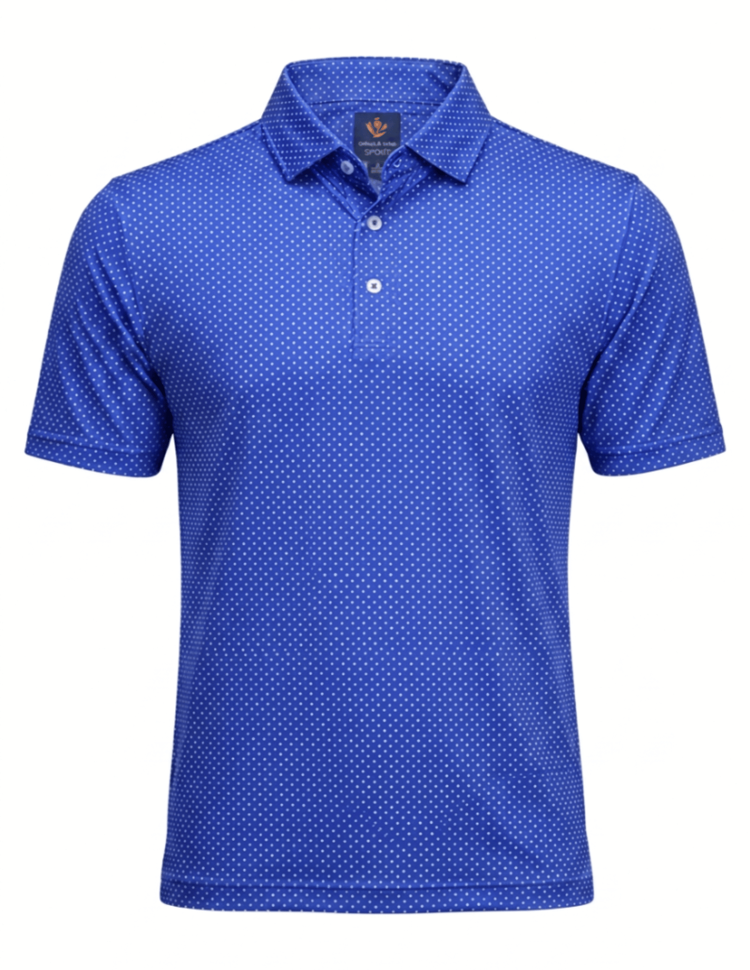 Core Polka Dot Print Polo - Sport Fit