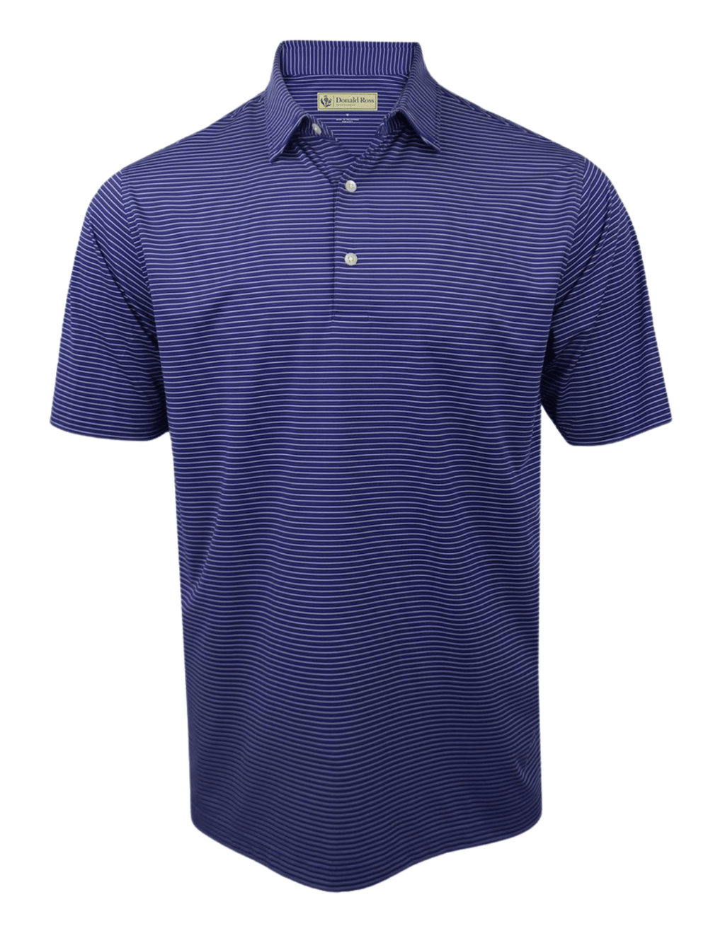 Men's Micro Stripe Golf Polo | Classic Fit | Donald Ross Sportswear