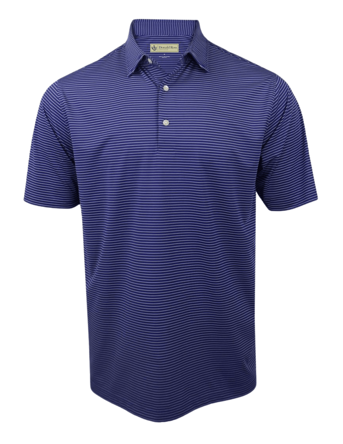 Men's Micro Stripe Golf Polo | Classic Fit | Donald Ross Sportswear