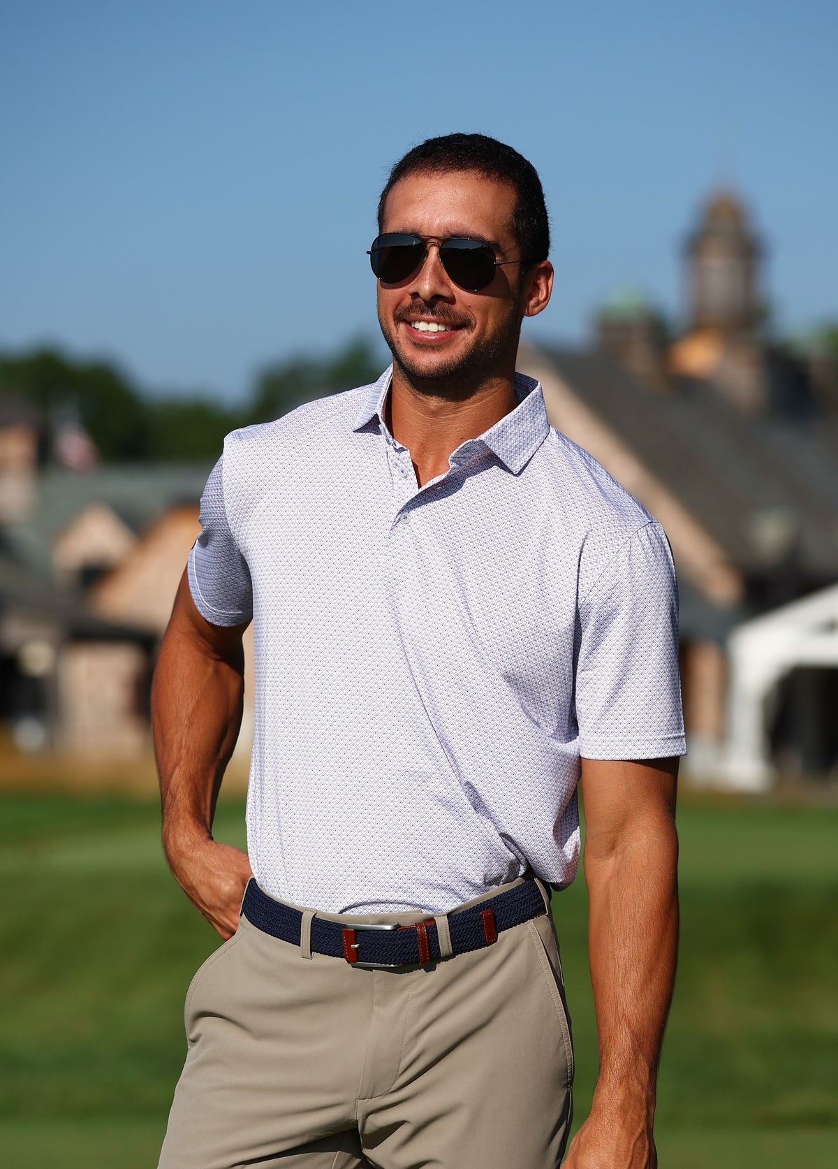 Jean Short Sleeve Polo - Sport Fit