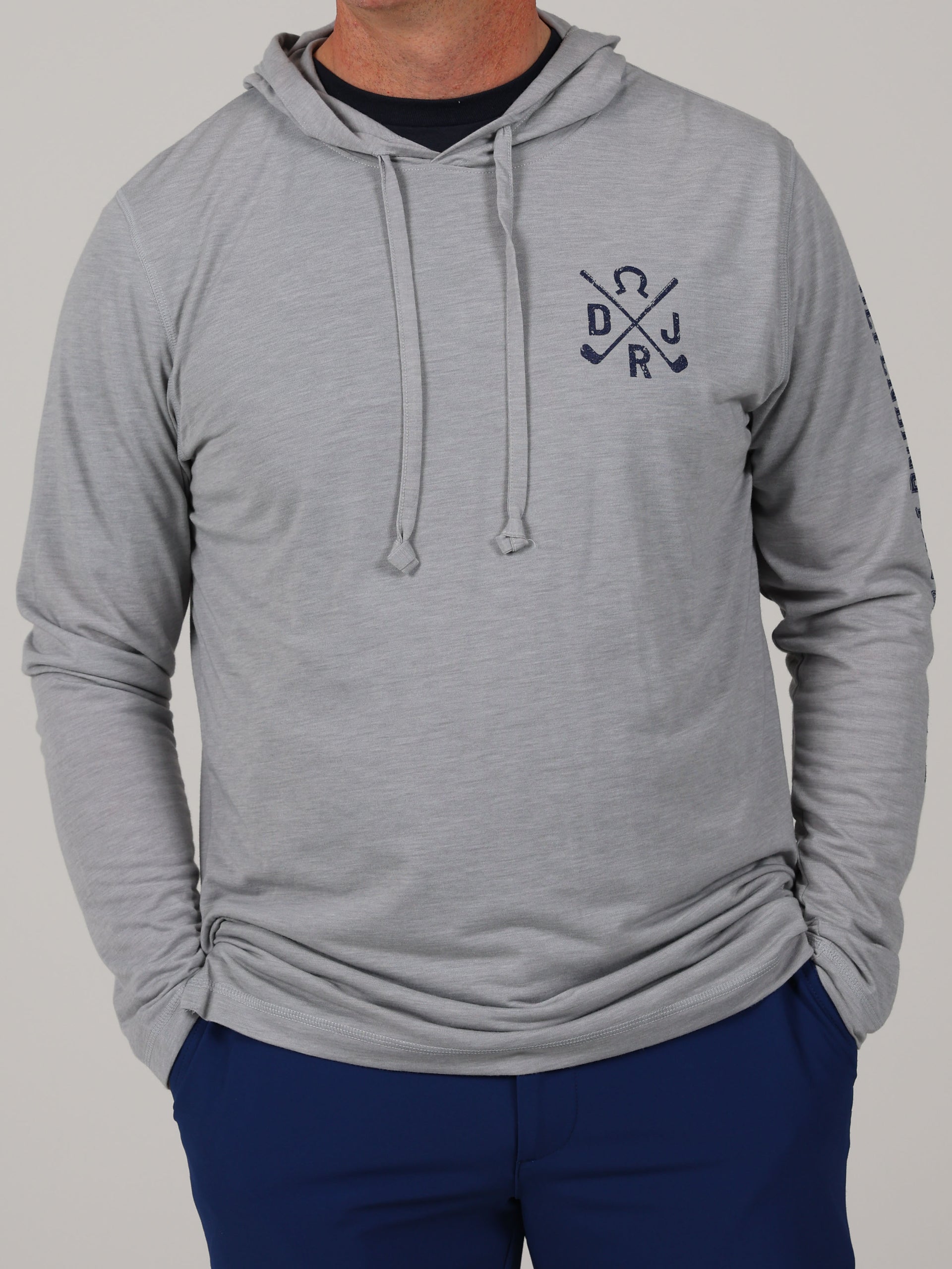 Donald Ross Hooded Long Sleeve Tee