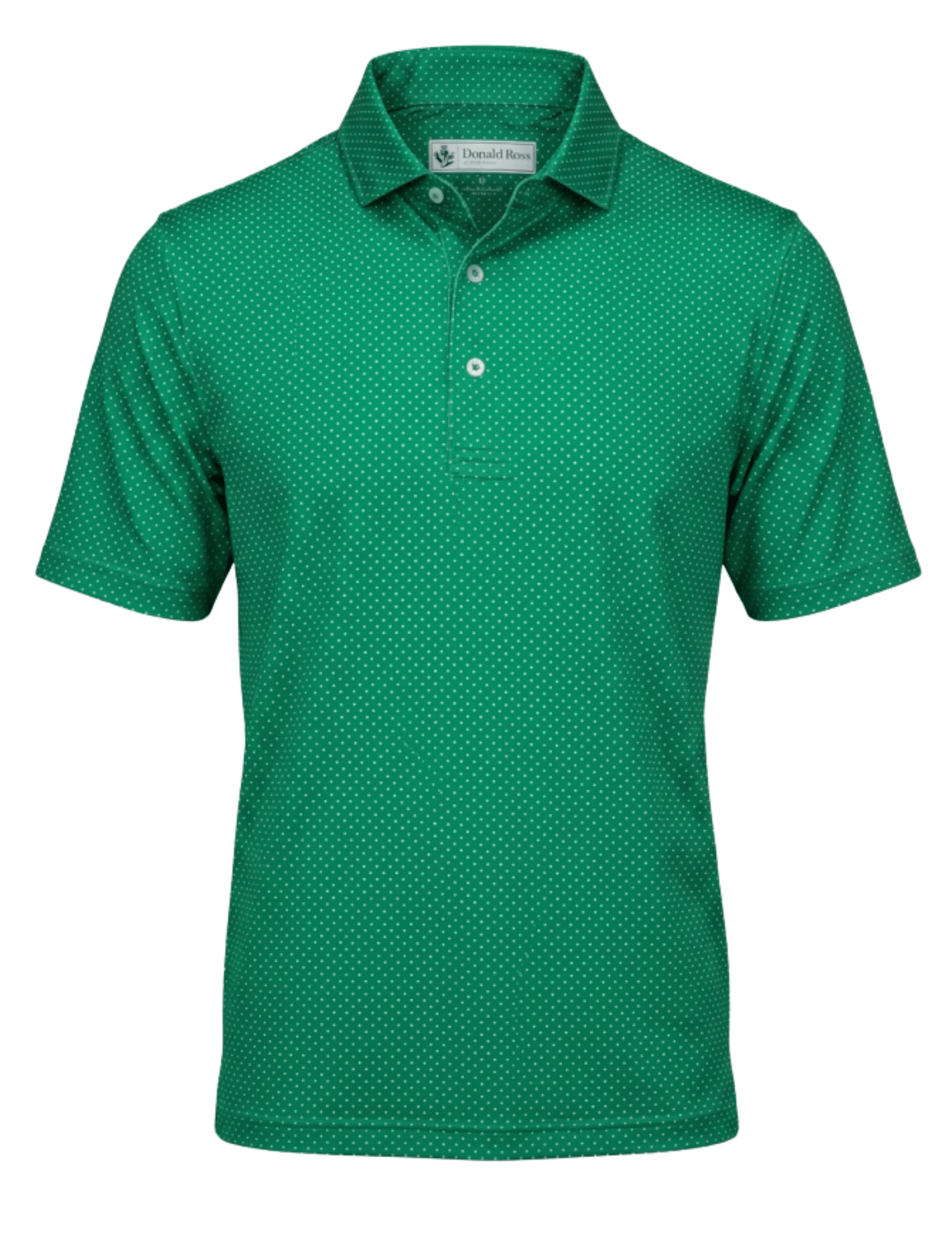 Core Polka Dot Print Polo - Classic Fit