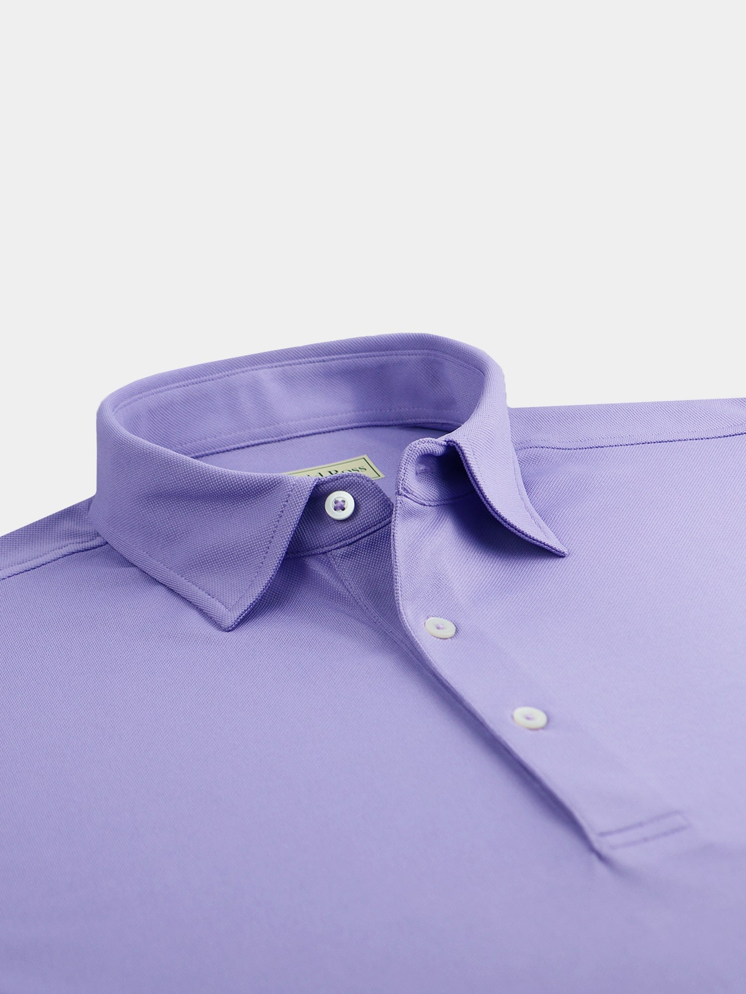 Solid Performance Pique Self Collar - Juniper DR015SC-121-642