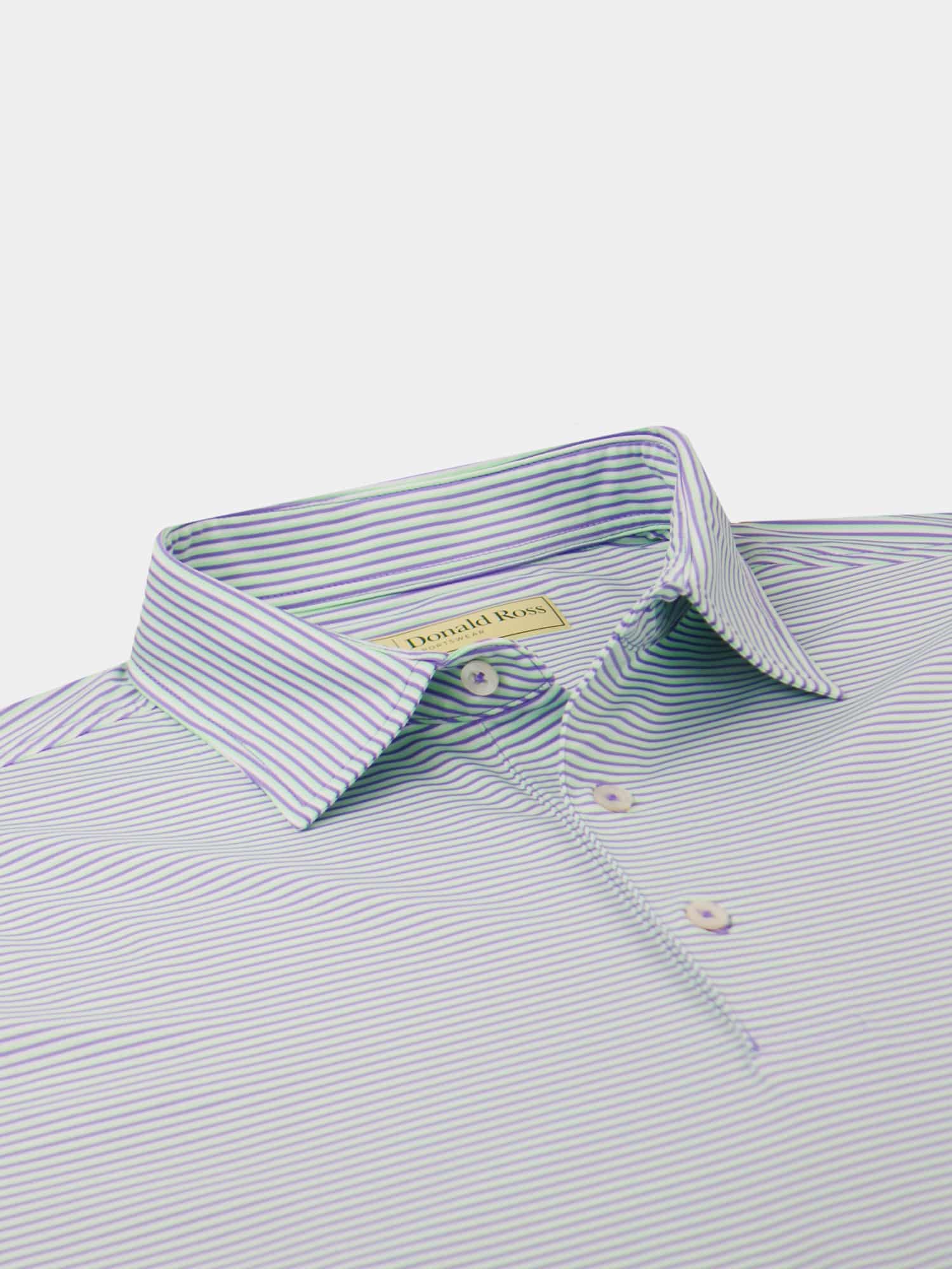 Three Color Stripe  Polo - Classic Fit