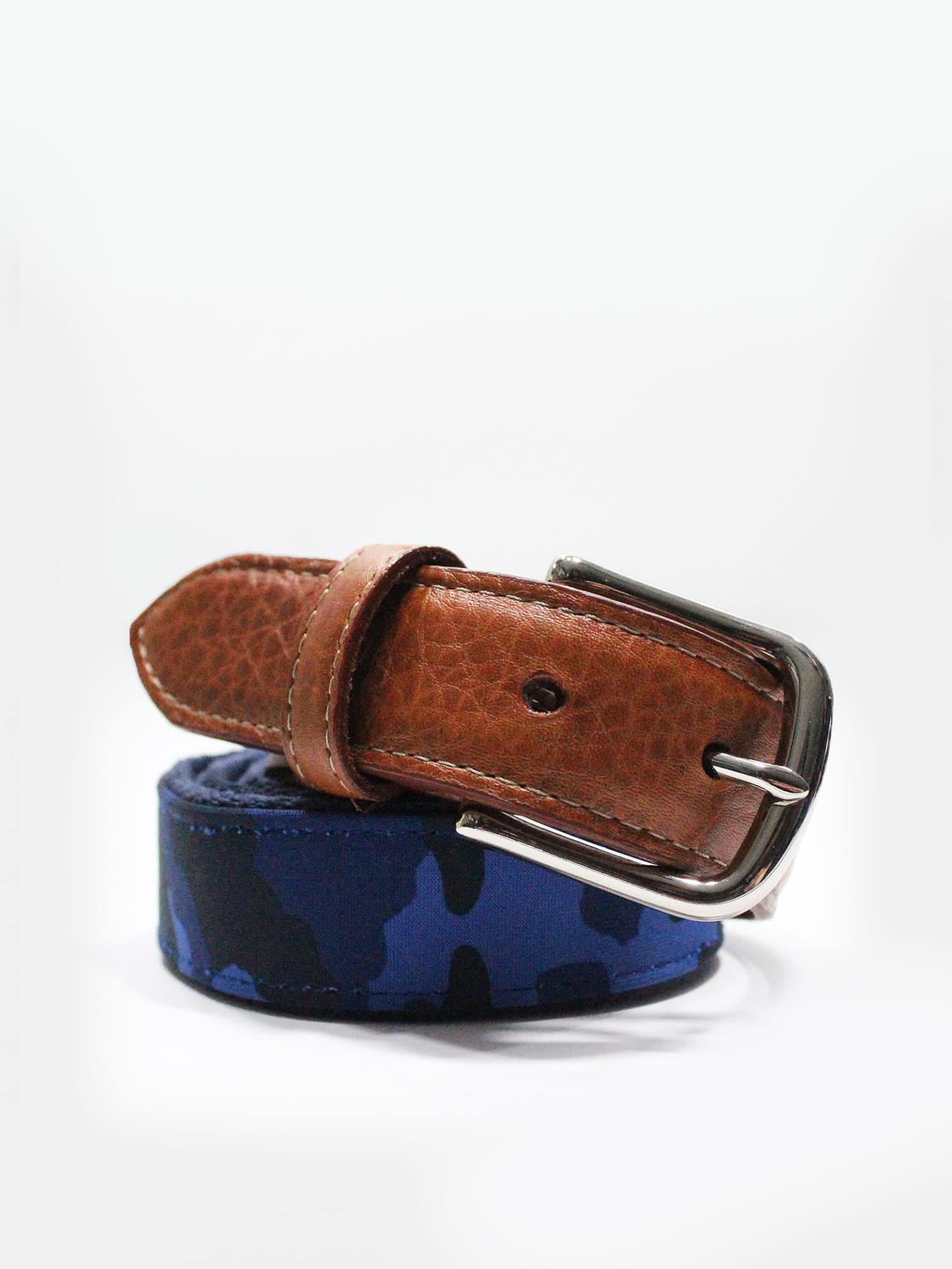 Camo Print Surcingle Belt