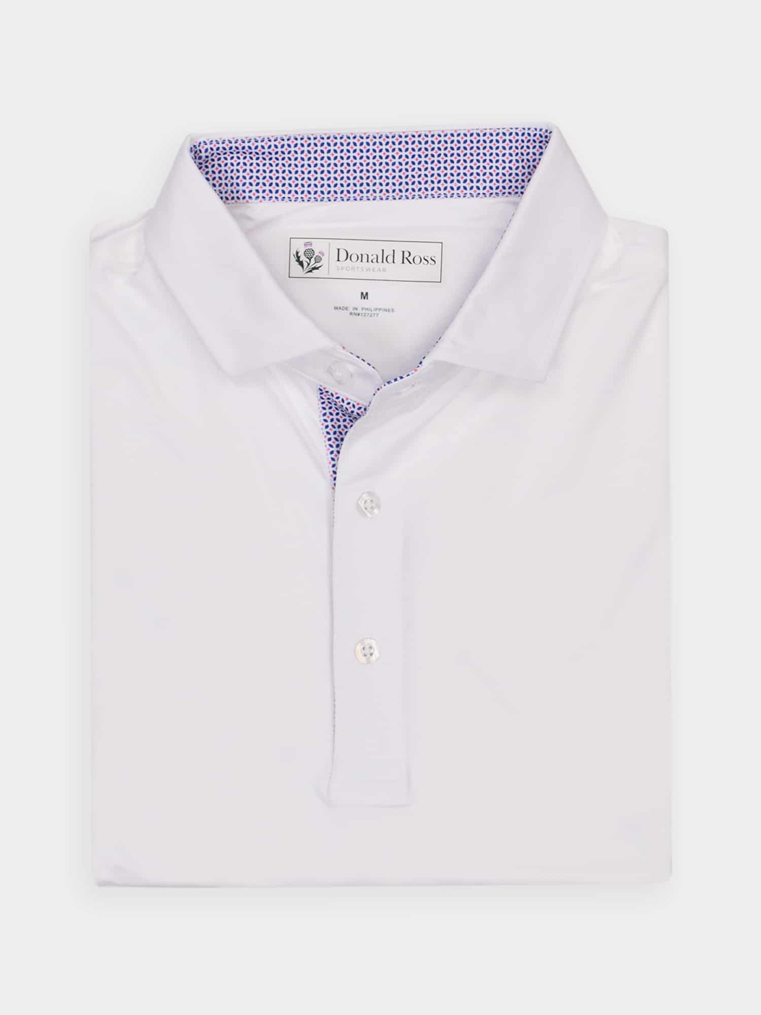 Detailed Collar Performance Polo - Classic Fit -
