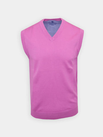 Men's 14GG V-Neck Vest - Classic Fit -