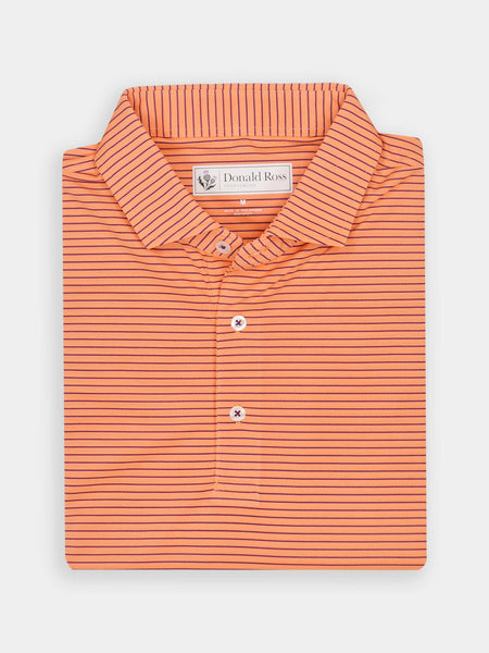 Pin Stripe Performance Polo - Classic Fit -