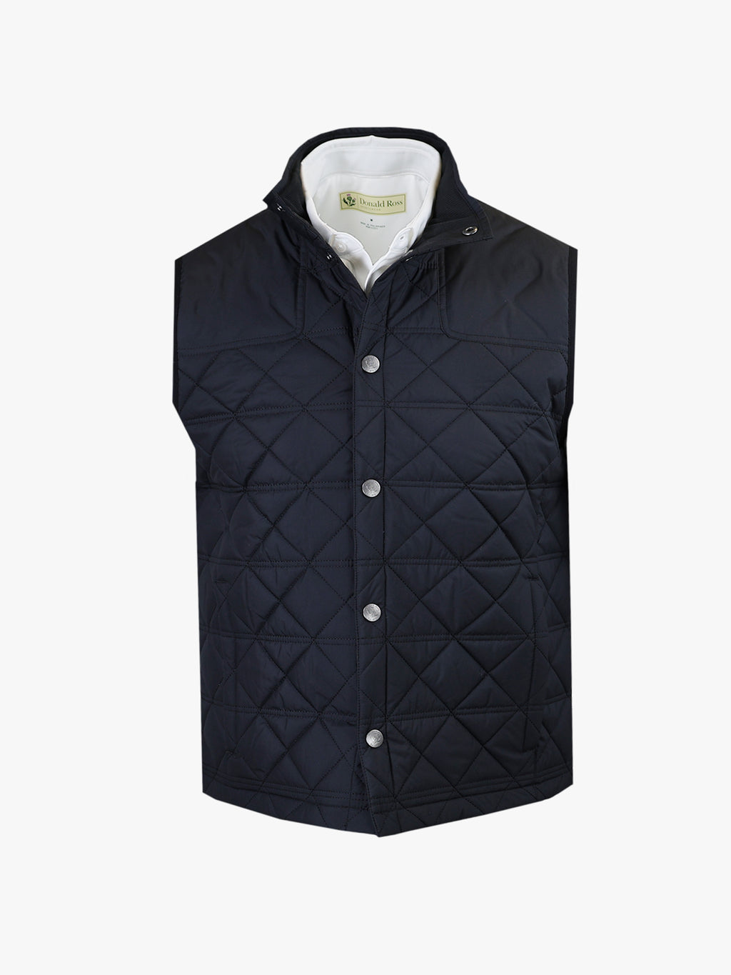princess polly baby blue dress Black Dress Shirt With Black Vest main image 1