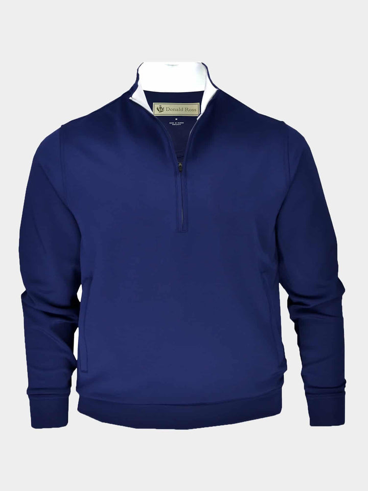 The Original Links Pullover - Navy DR296LS-MSP-400_FV