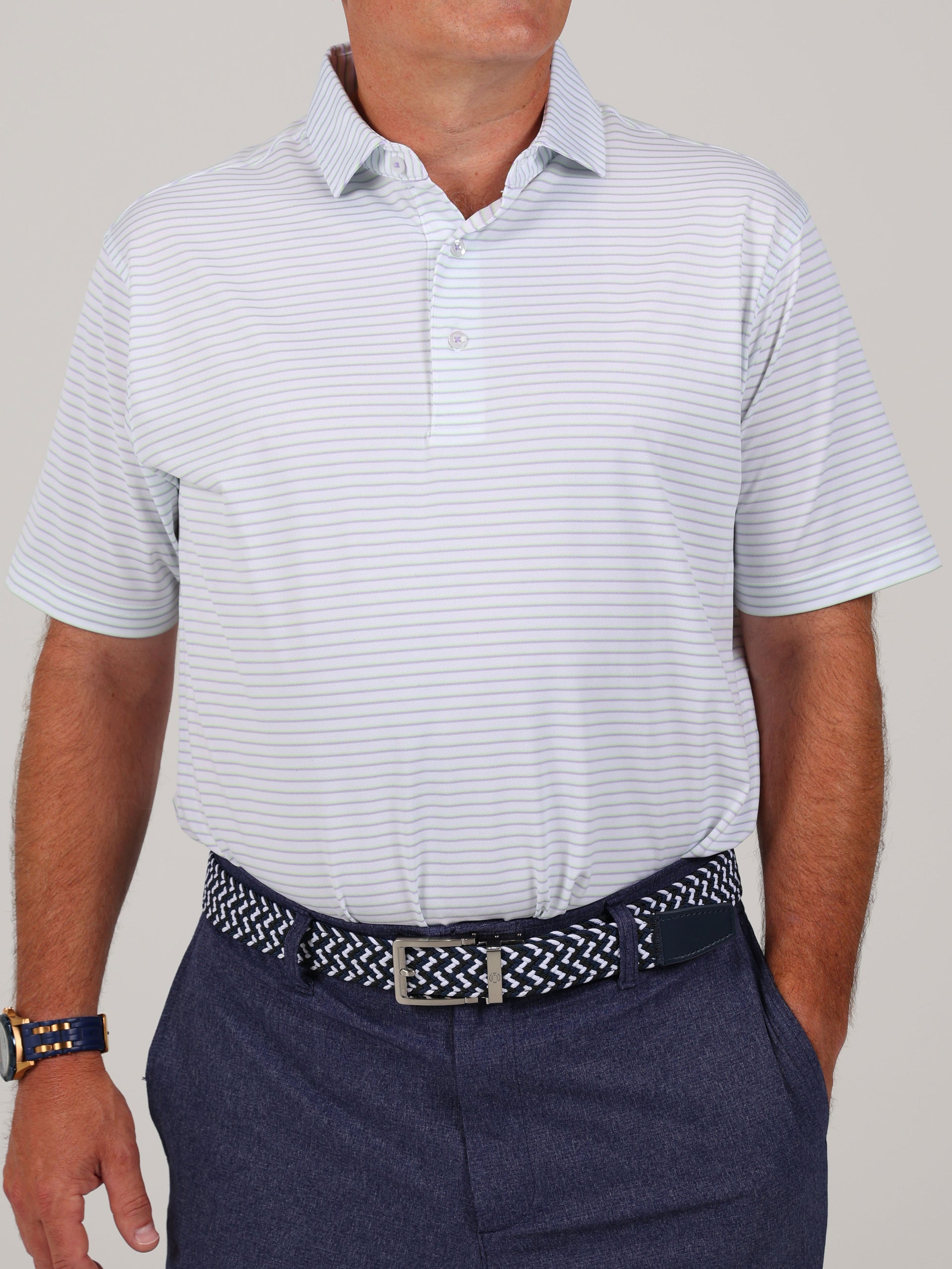 MONROE-BABY PIQUE STRIPE