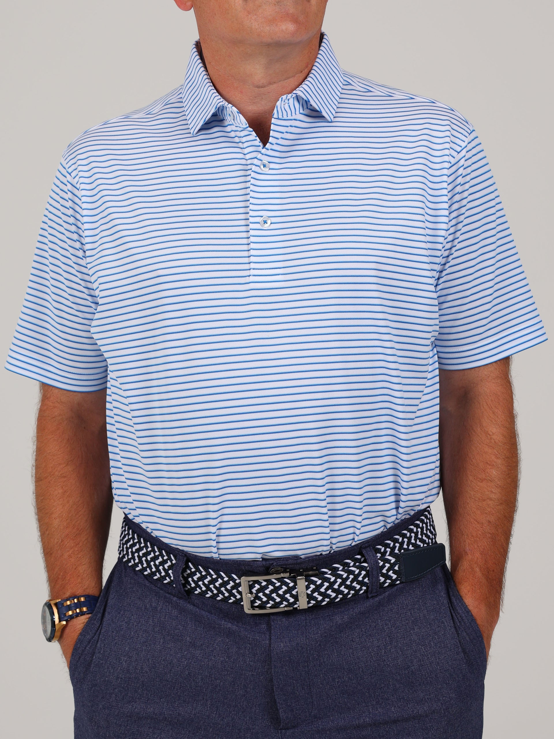 MONROE-BABY PIQUE STRIPE