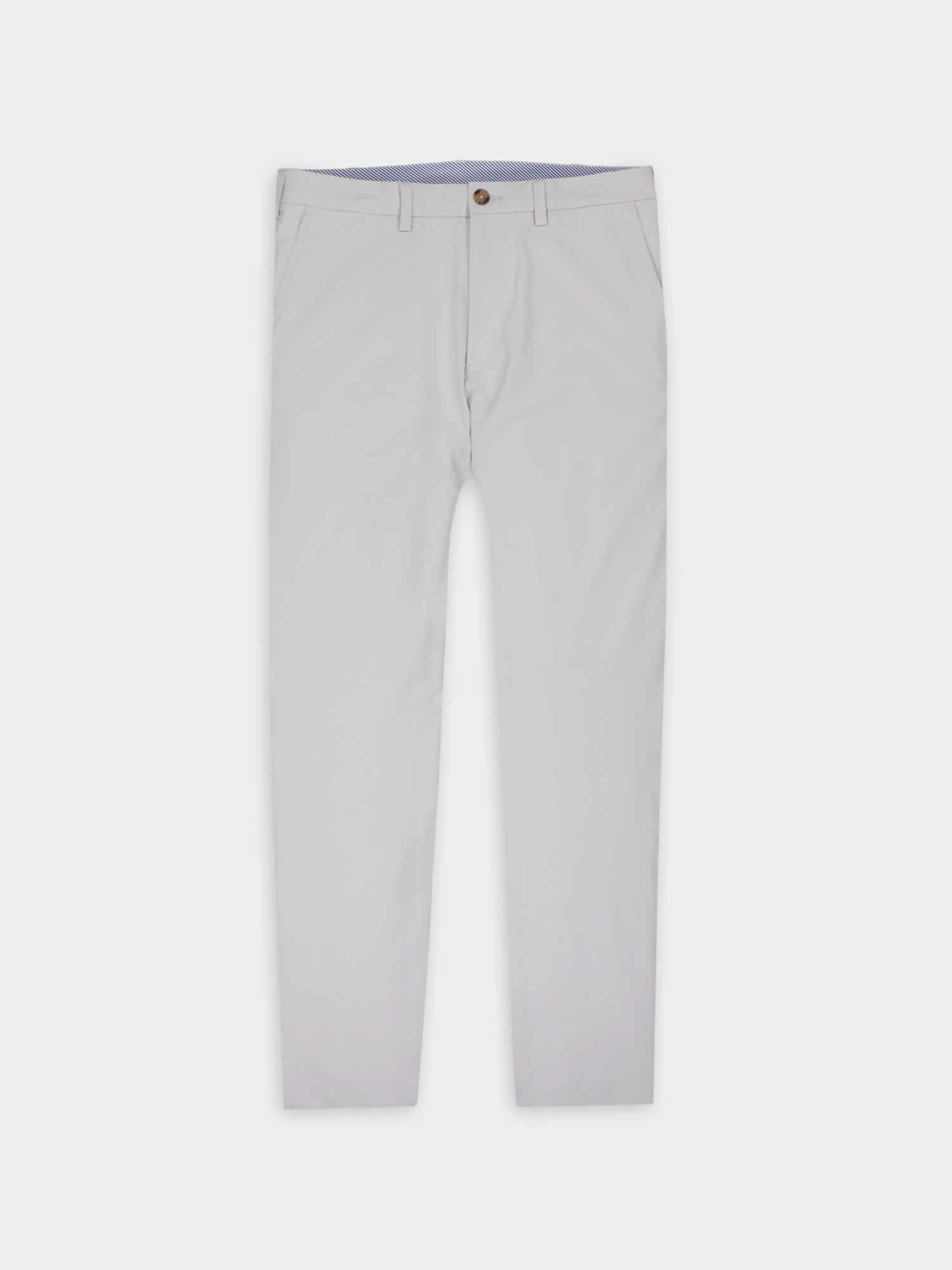Men's Flat Front Performance Pants | Donald Ross Sportswear, Oyster / 36/32 Men's Flat Front Performance Pants | Donald Ross Sportswear, Oyster / 36/32