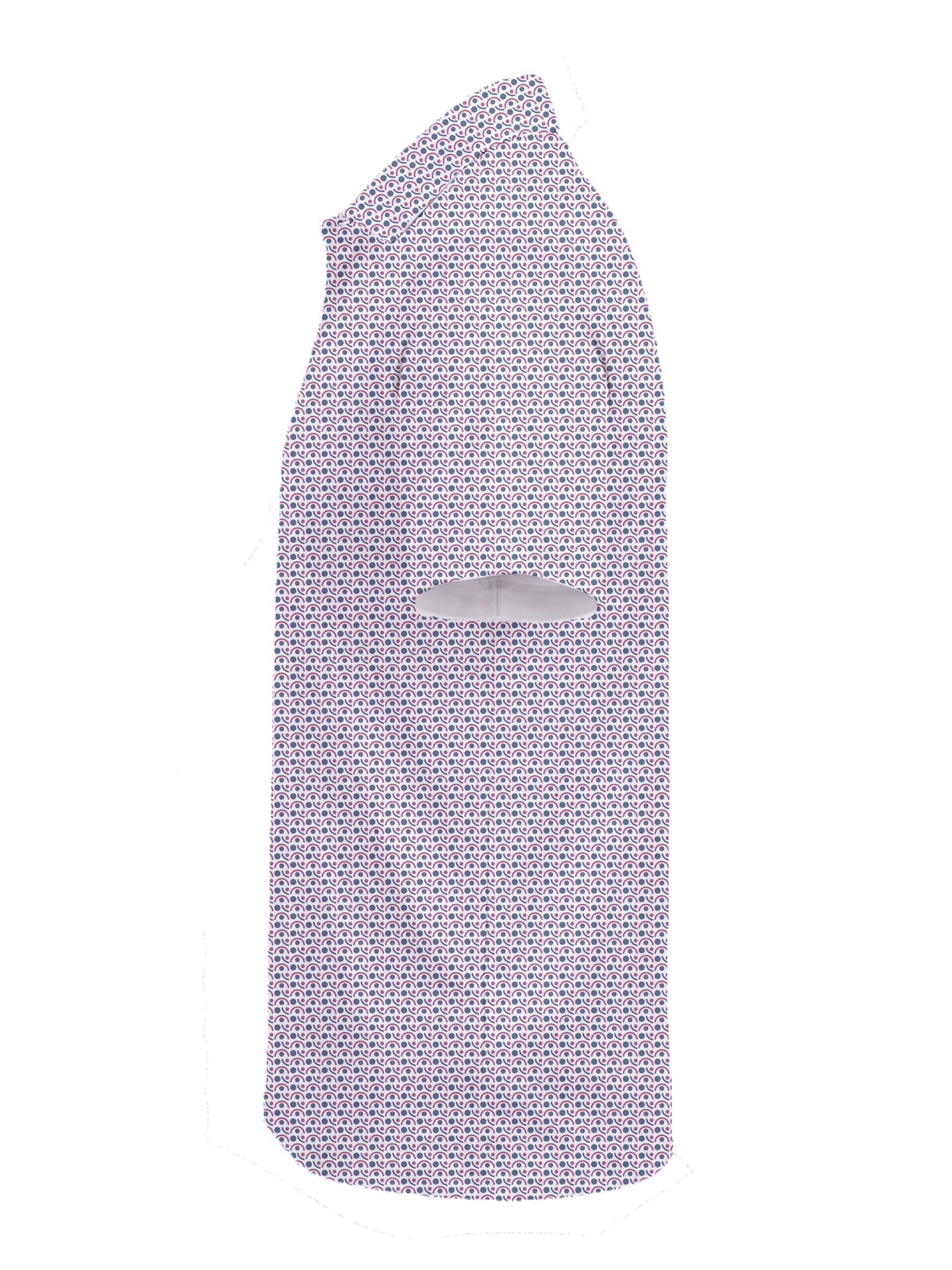 WHITE/WINE/NAVY / S
