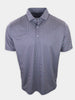 Short-sleeved collared shirt with a multicolored checked pattern displayed flat.
