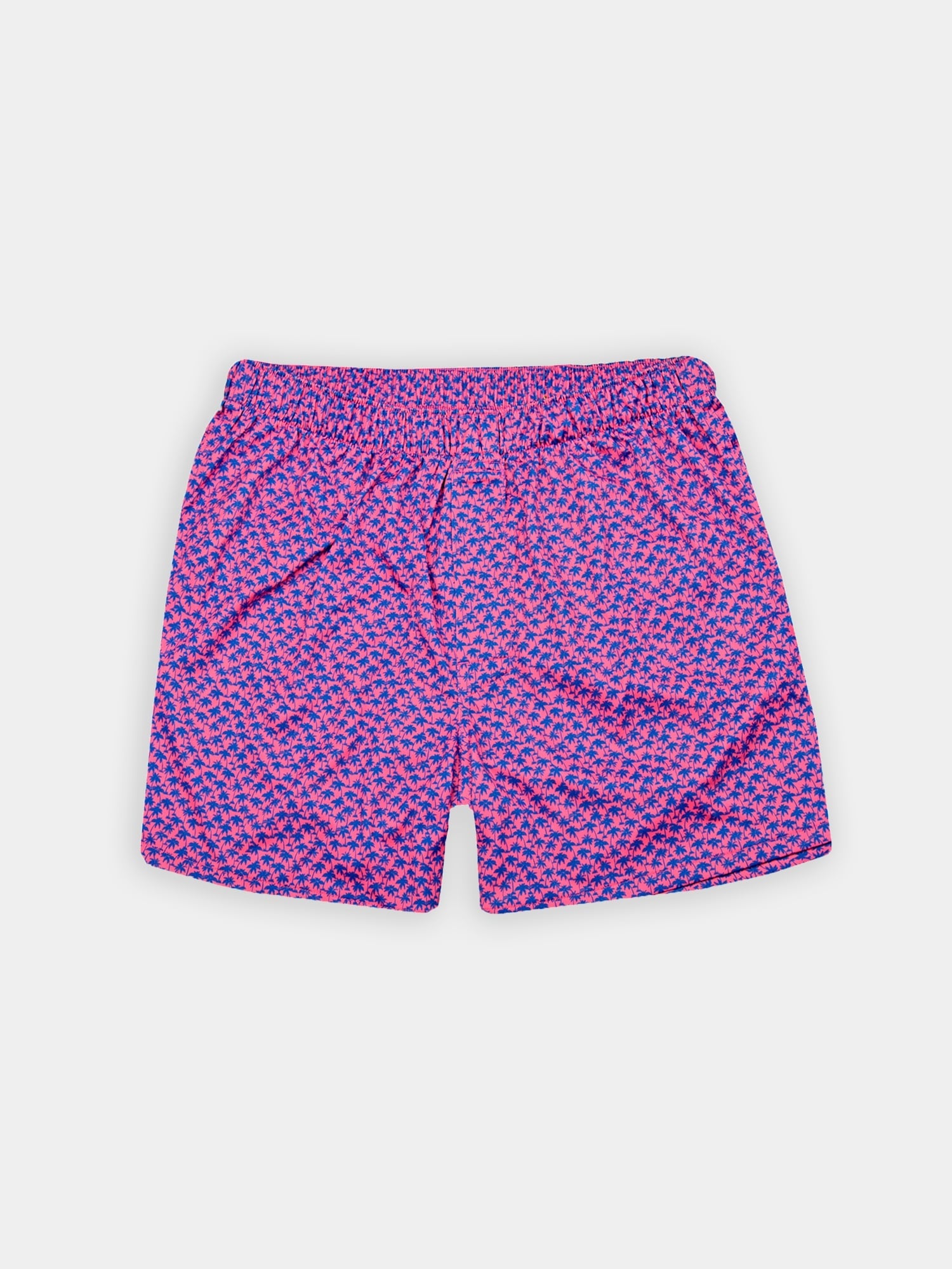 Palm Tree Print Boxer Short - Pinkberry/Royal DRP038BX-121-507 copy