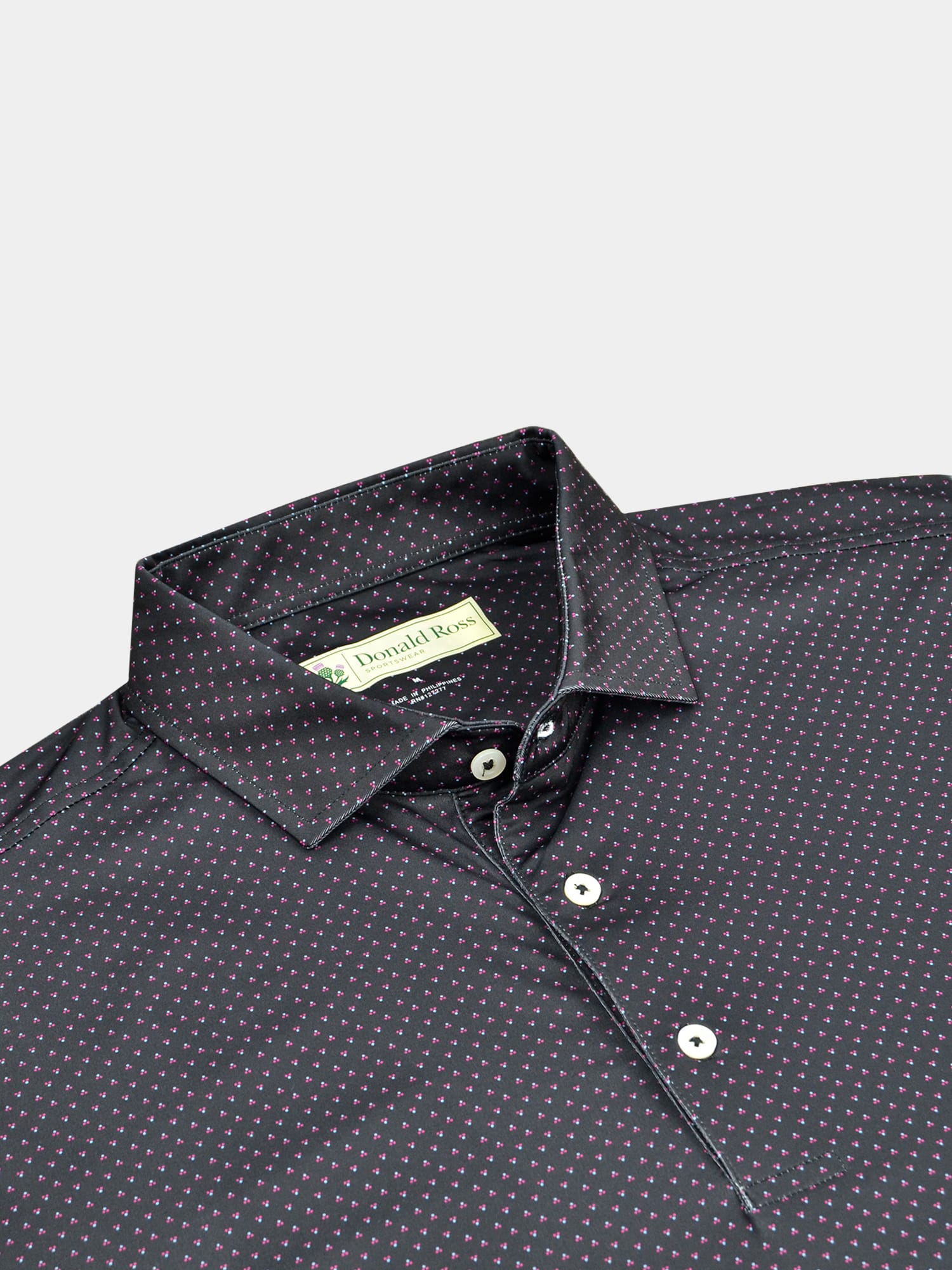 ross black dress shirt Colin Ross Plain Black Shirt | Formal Shirt