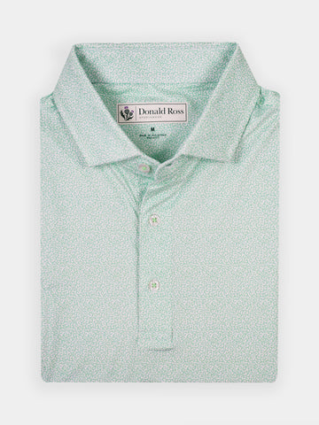 Holden Polo - Squiggle Print Polo - Classic Fit | Donald Ross