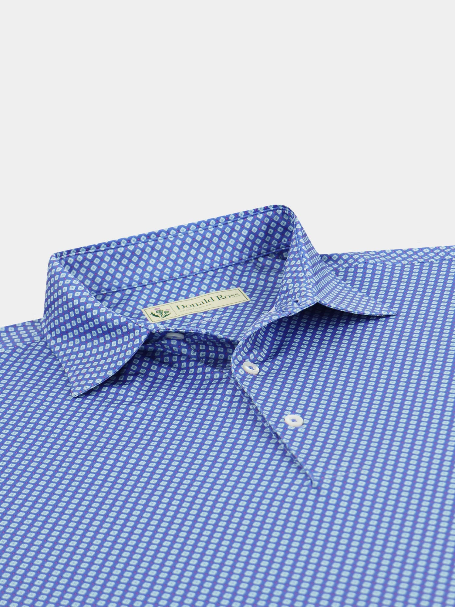 Flowers Print Polo - Classic Fit