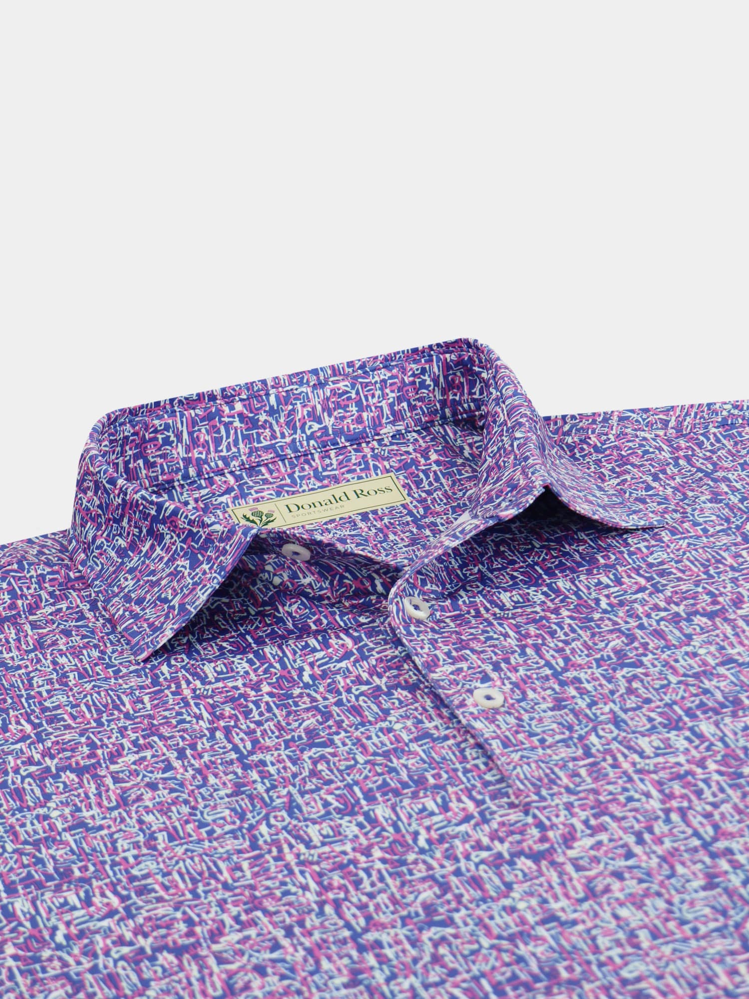 Doodles Print Polo - Classic Fit