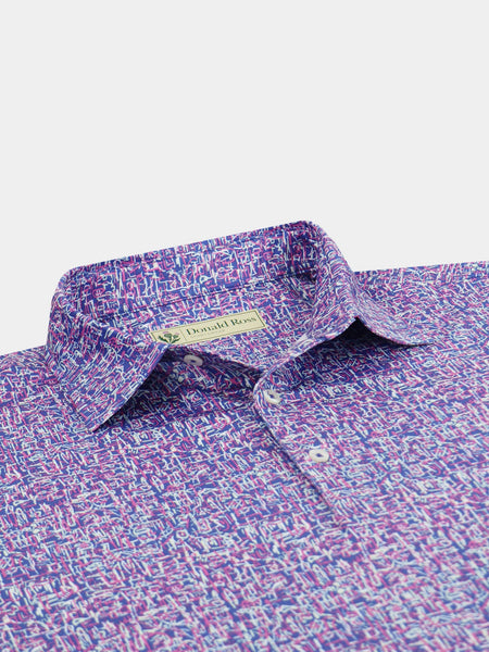 Men's Doodles Print Polo - Classic Fit -