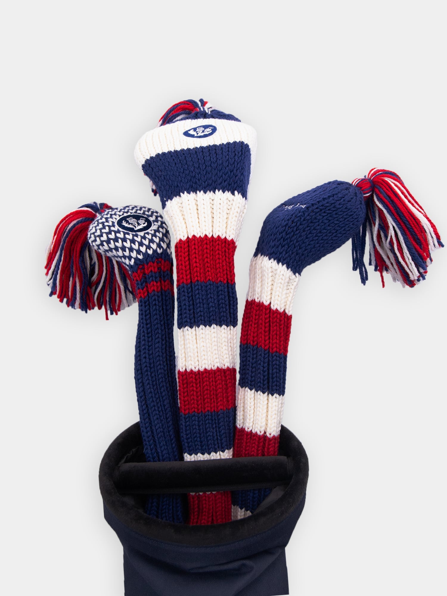 Patriotic Knit Headcover Set