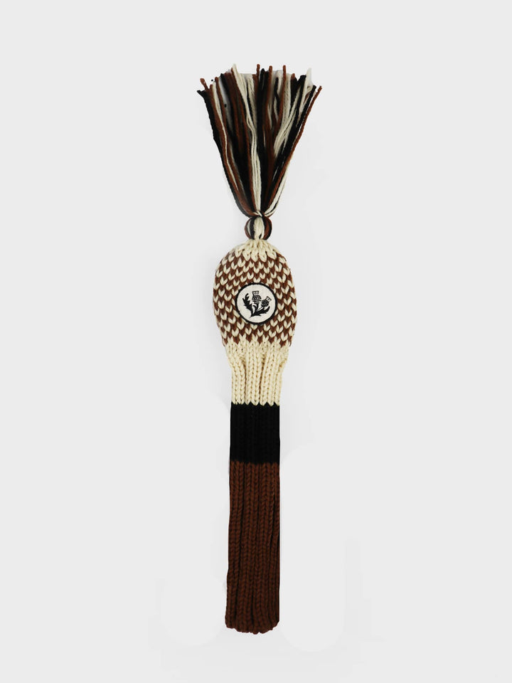 Hybrid Knit Headcover - Brown IMG_2943