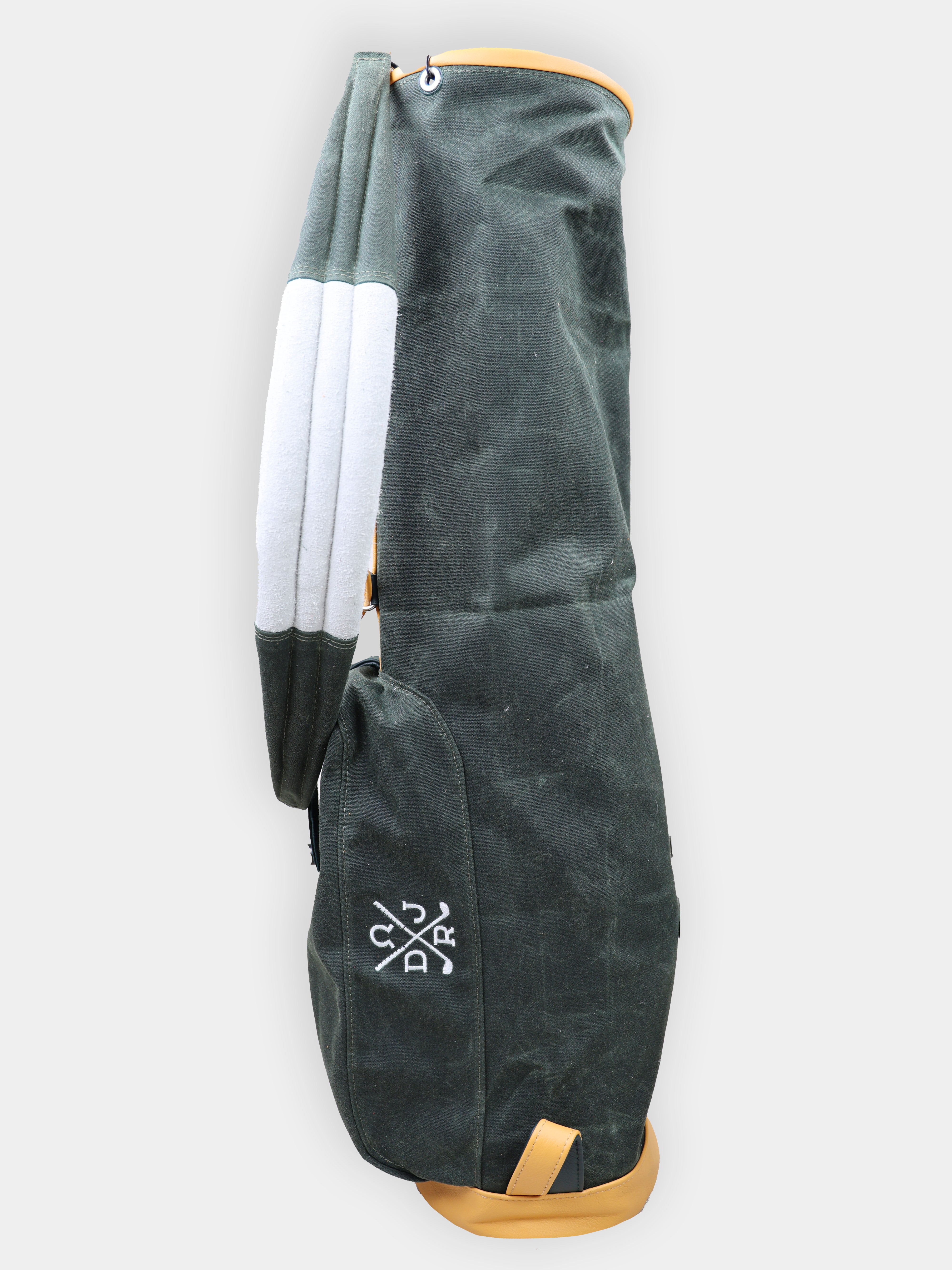 medical クラッシックハイバック　オリーブ Green Canvas Carry Bag | DR x MacKenzie Golf Bags