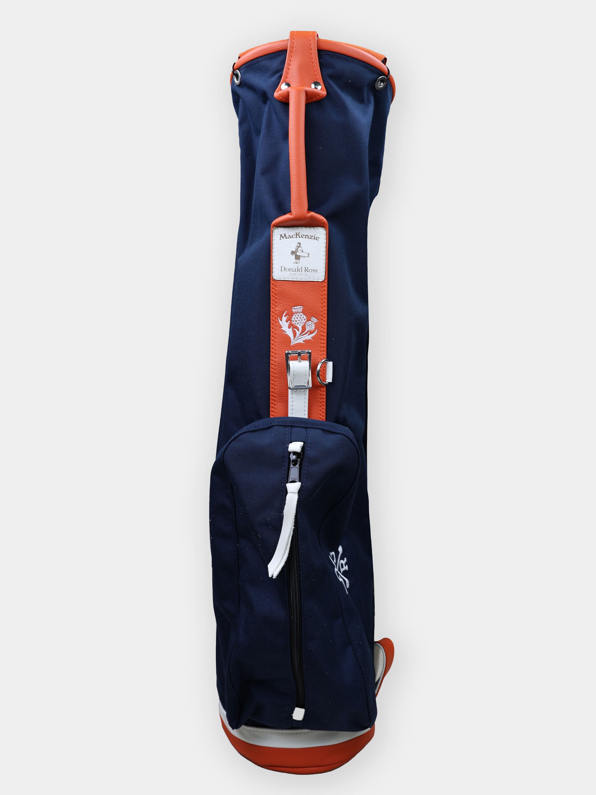 DR x MacKenzie Carry Bag | Navy / Orange