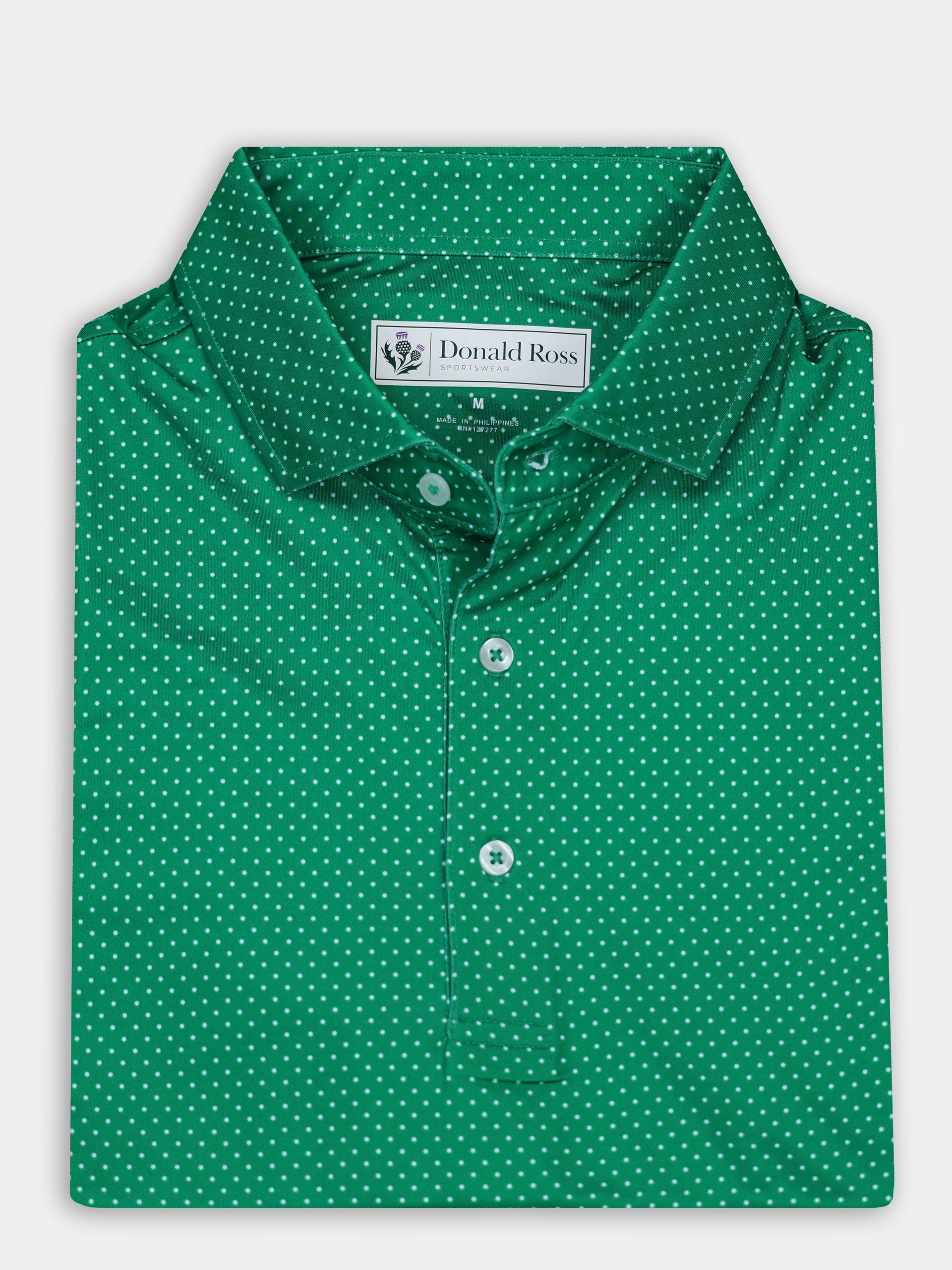 Core Rob Polka Dot Golf Polo - Classic Fit