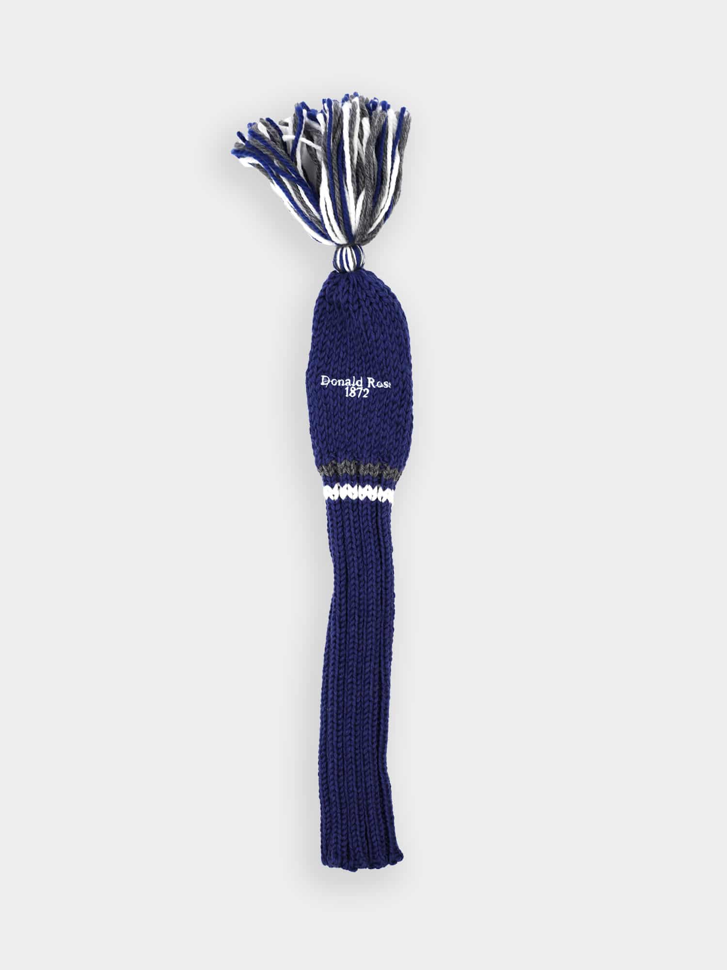 Knit Fairway Headcover - Navy & Grey