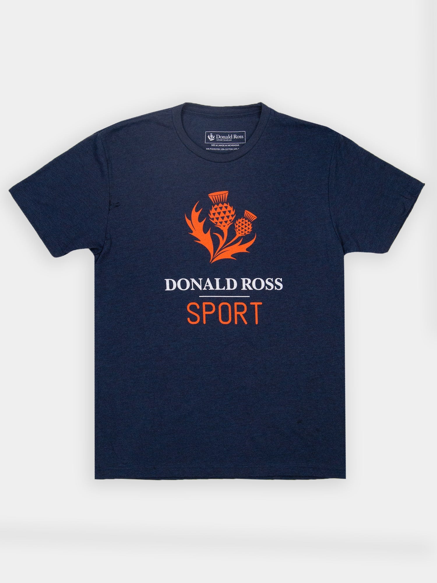 The DJR Sport Performance Tee - Navy