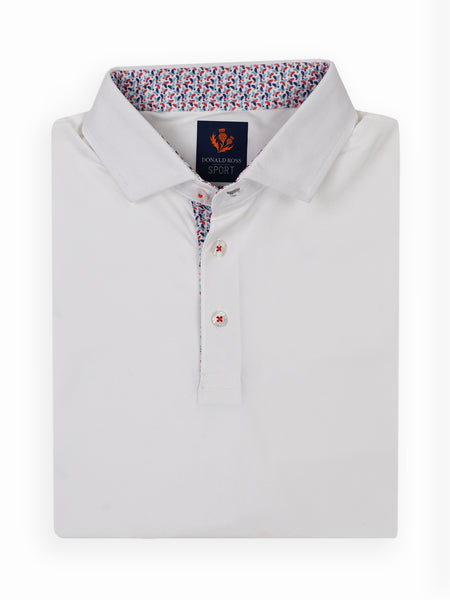 Detailed Collar Performance Polo - Sport Fit -