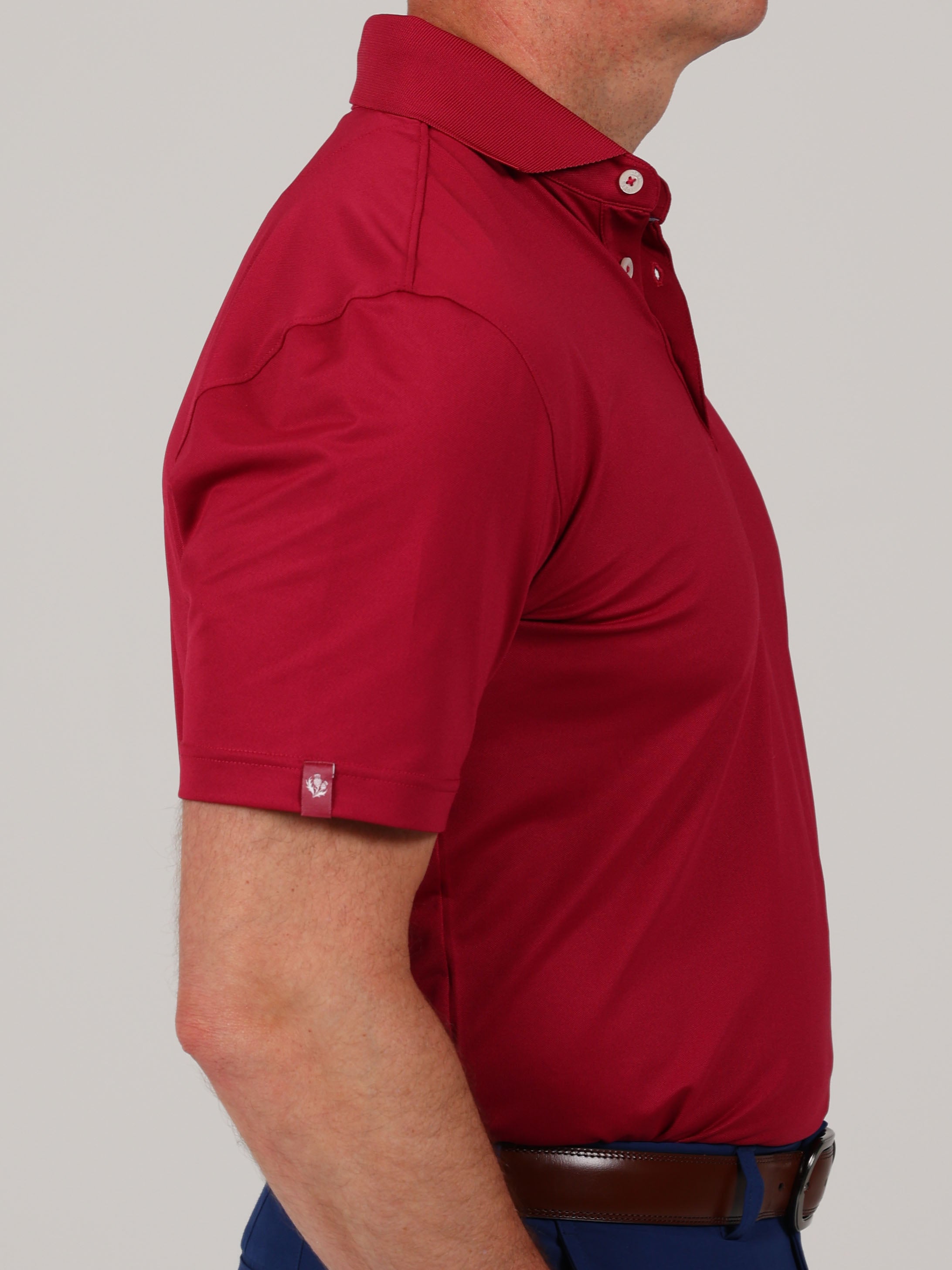 TOBY-BABY PIQUE W/ KNIT COLLAR | Donald Ross