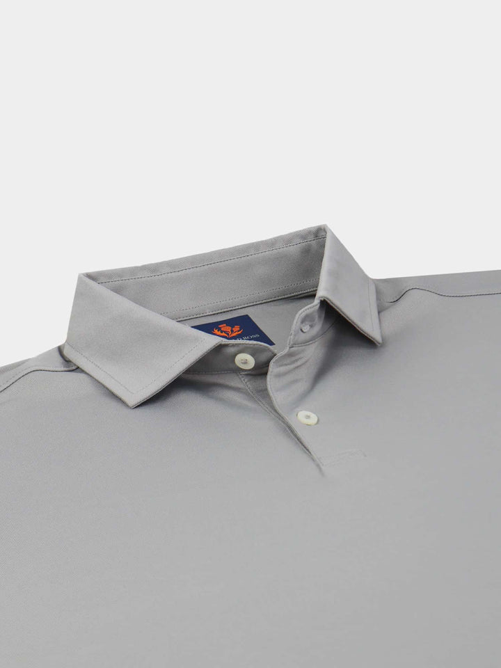 Men's Solid Golf Polo - Shadow