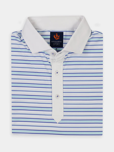 トップス a.presse L/S Striped Polo Shirts トップス a.presse L/S Striped Polo Shirts Mens Striped Performance