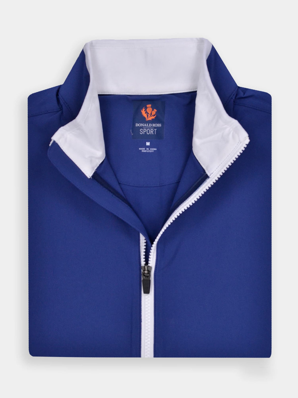 Jude Nylon Full Zip Vest - Sport Fit | Donald Ross Sportswear