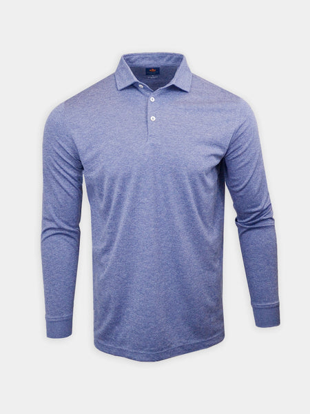 Donald Ross Long Sleeve Golf Polo - Sport Fit -, White / S Donald Ross Long Sleeve Golf Polo - Sport Fit -, White / S