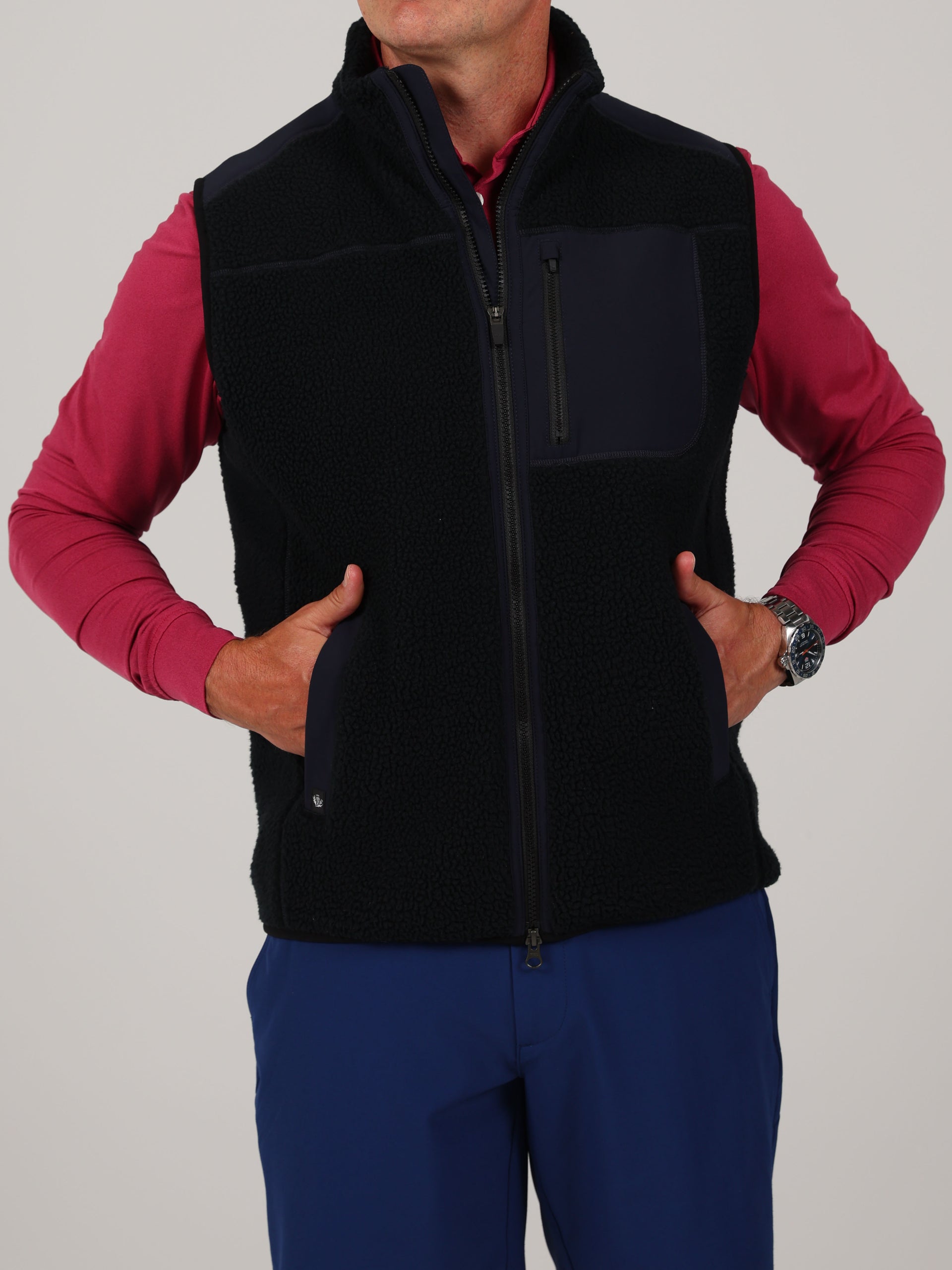 Jonas Sherpa Vest - Sport Fit