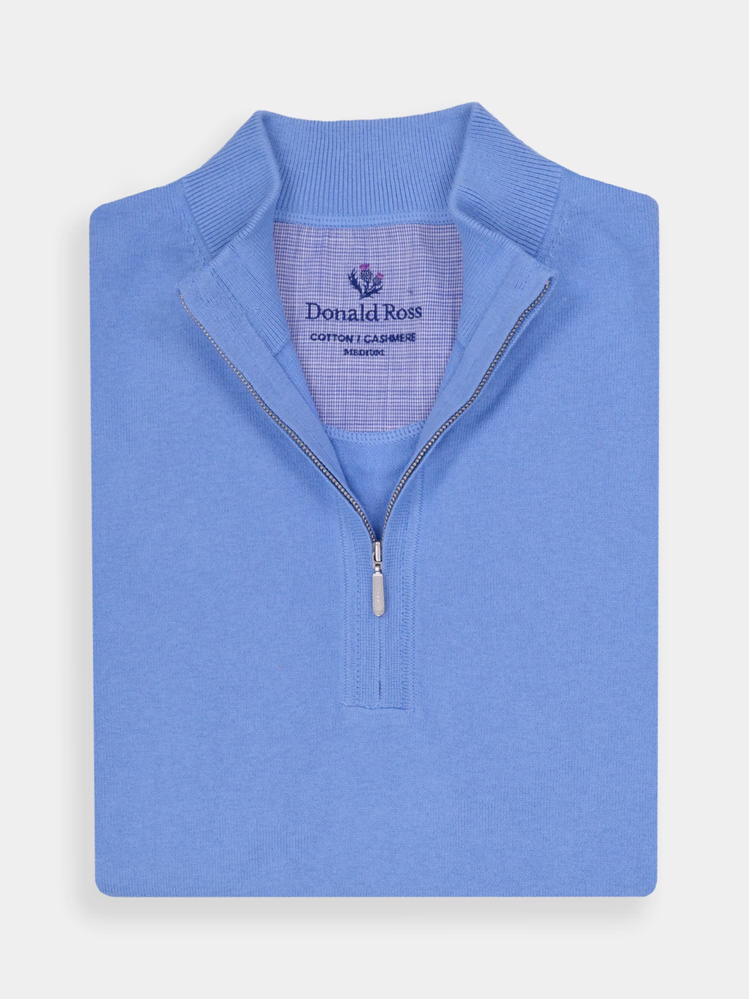 Men's 1/2 Zip Sweater Vest - Sport Fit